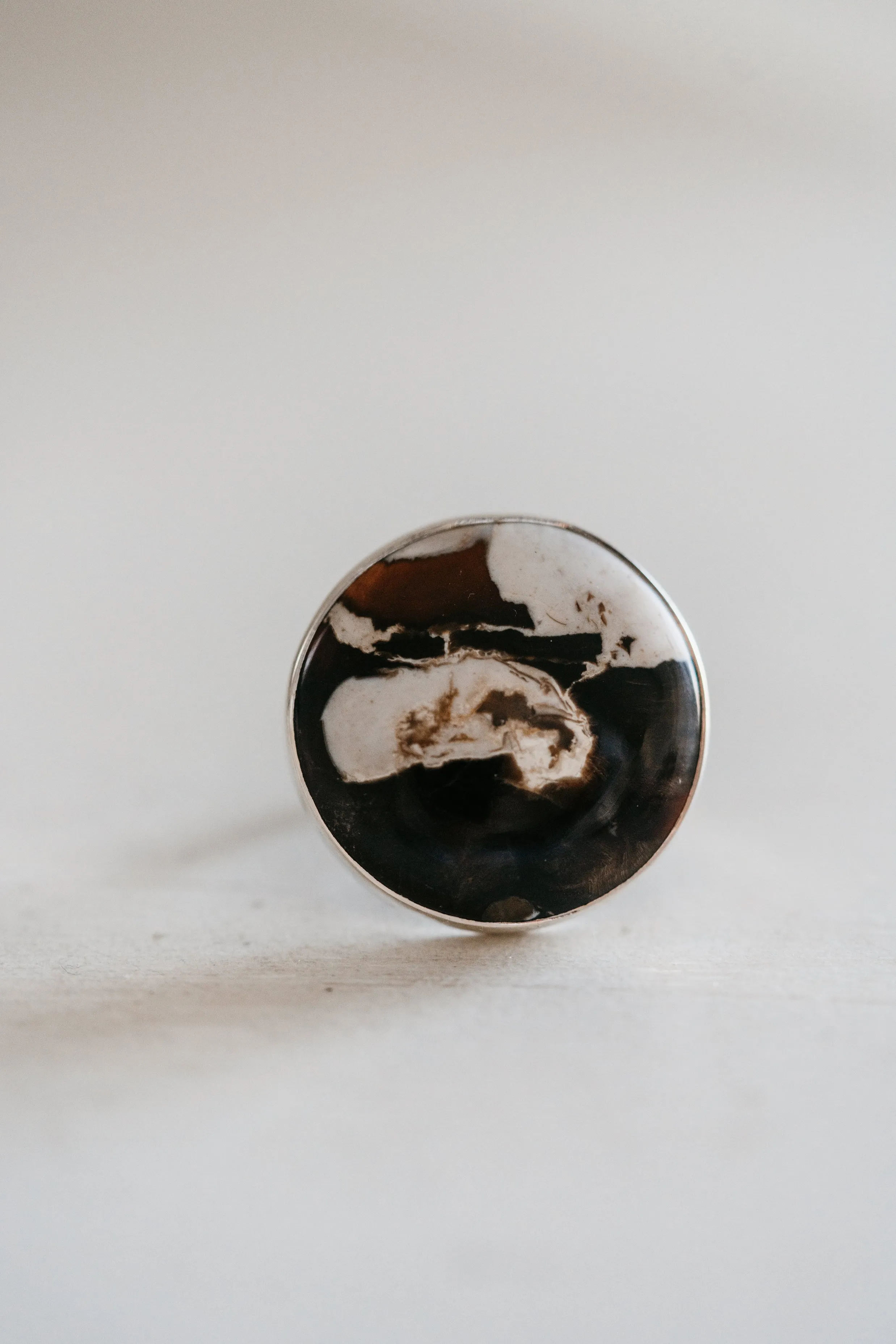 Brinkley Ring | Peanutwood Jasper sold by Goldie Lew product image thumbnail 3