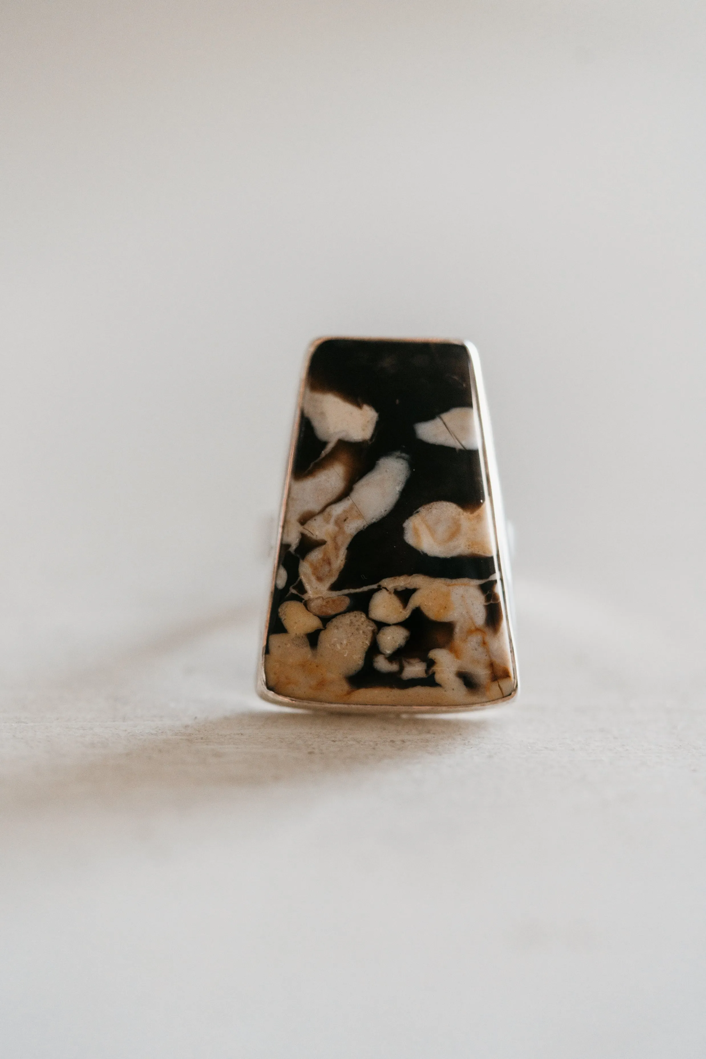 Brinkley Ring | Peanutwood Jasper sold by Goldie Lew product image thumbnail 4