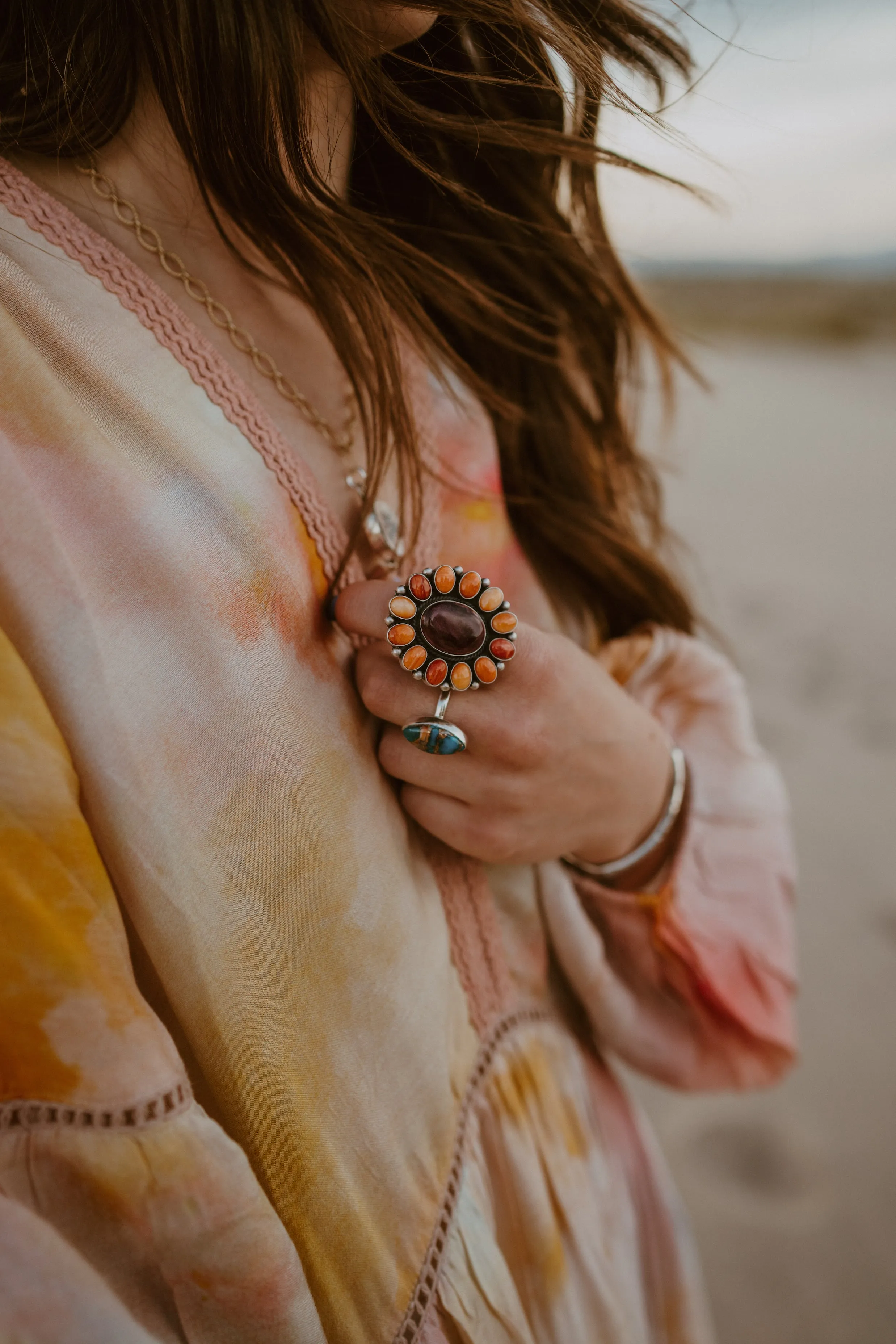 Phoenix Ring | Spiny Oyster sold by Goldie Lew product image thumbnail 4