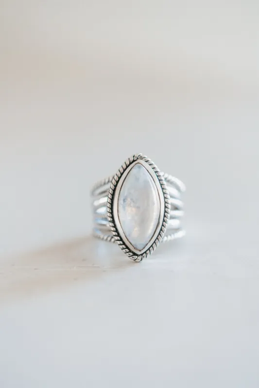 Harlow Ring | Moonstone sold by Goldie Lew