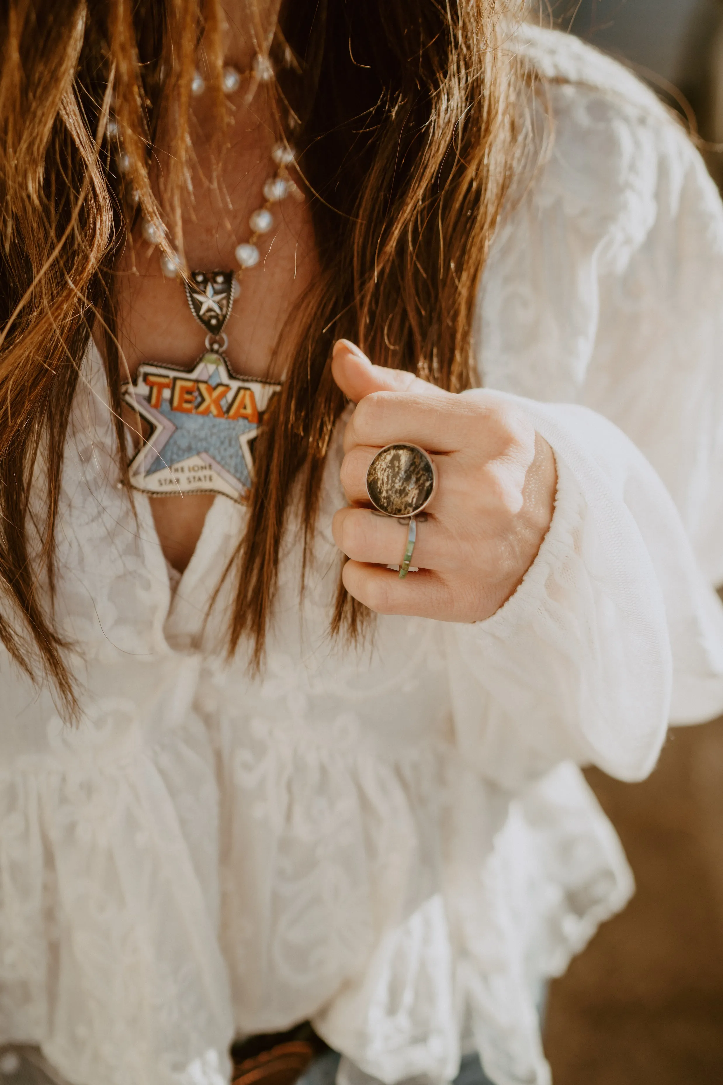 Prescott Ring | Apache Gold - FINAL SALE sold by Goldie Lew product image thumbnail 2