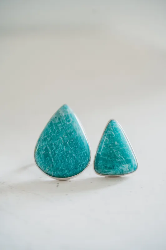 Amaya Ring | Amazonite - FINAL SALE sold by Goldie Lew