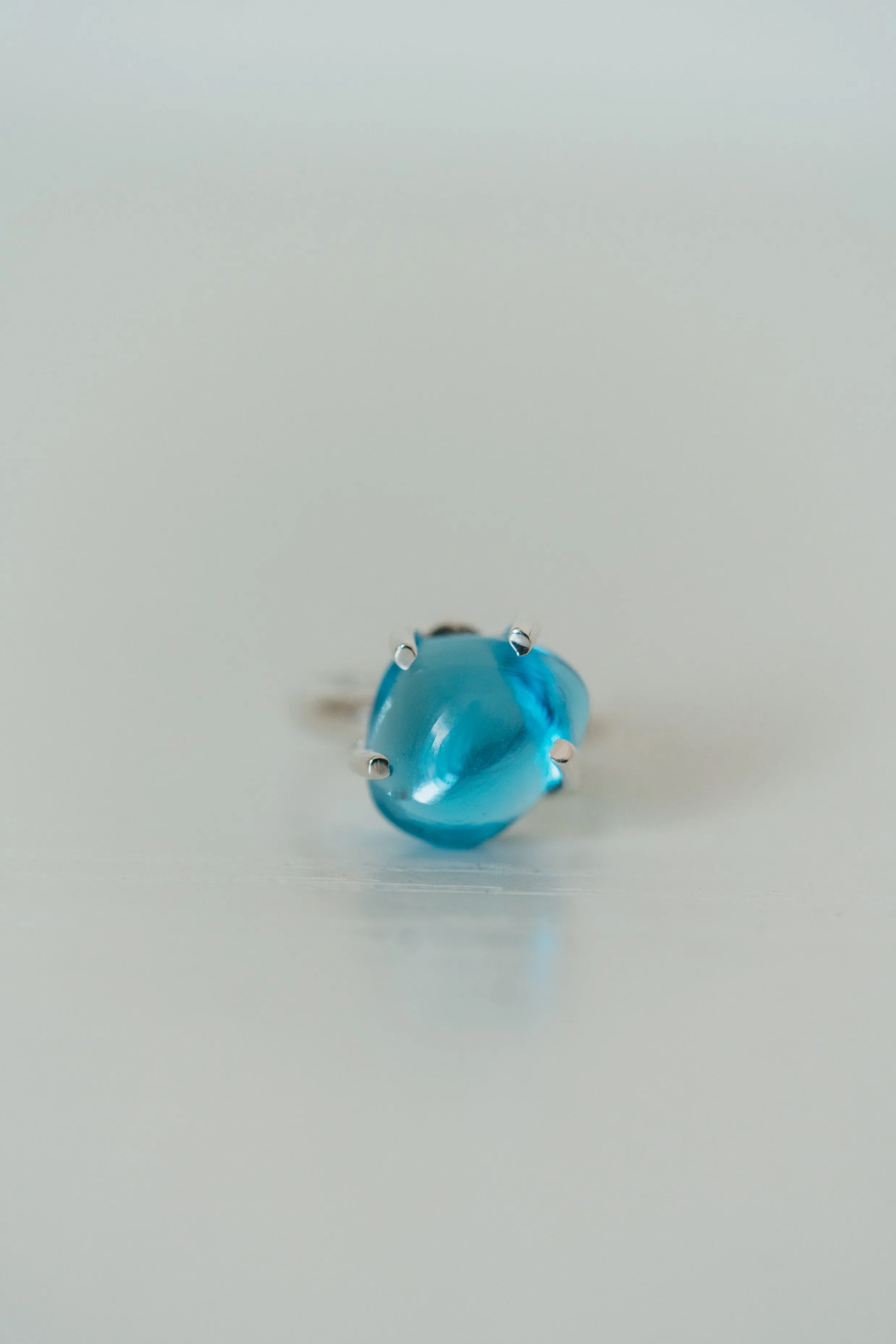 Ross Ring | Blue Topaz sold by Goldie Lew product image thumbnail 4