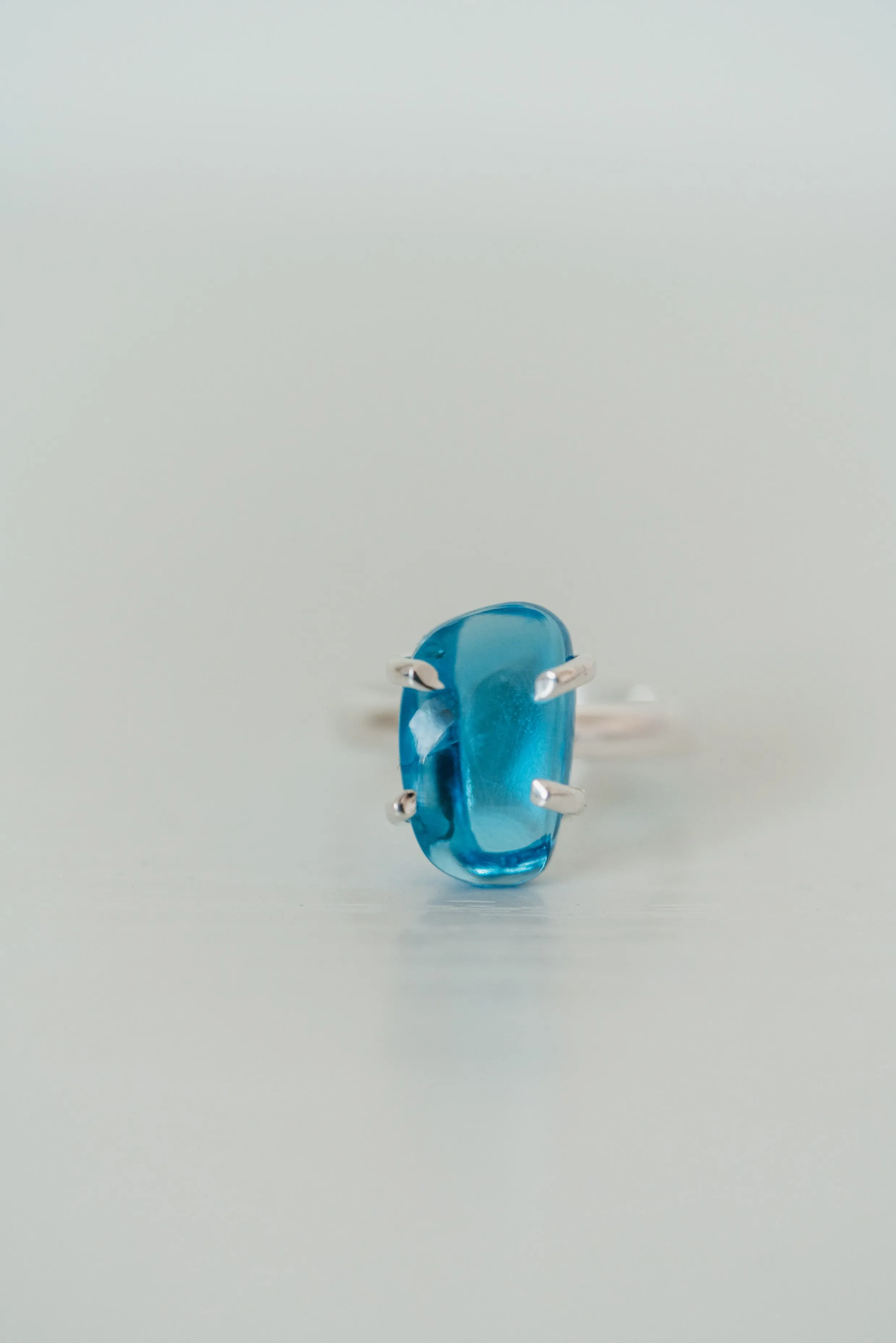 Ross Ring | Blue Topaz sold by Goldie Lew product image thumbnail 3