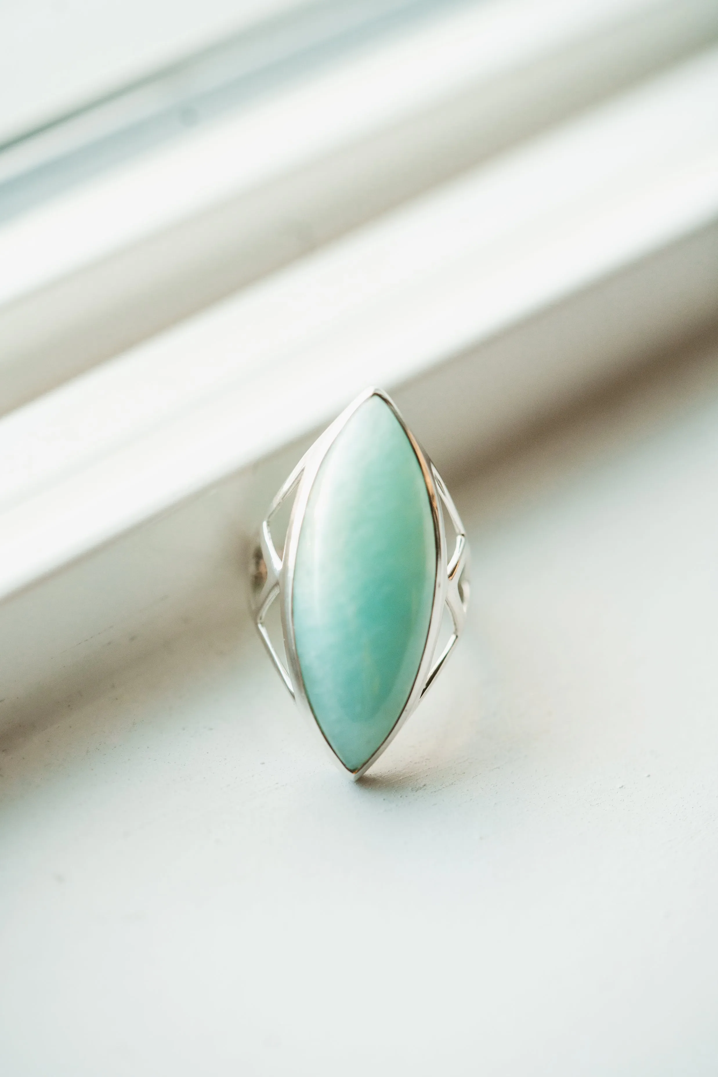Addie Ring | Amazonite - FINAL SALE sold by Goldie Lew