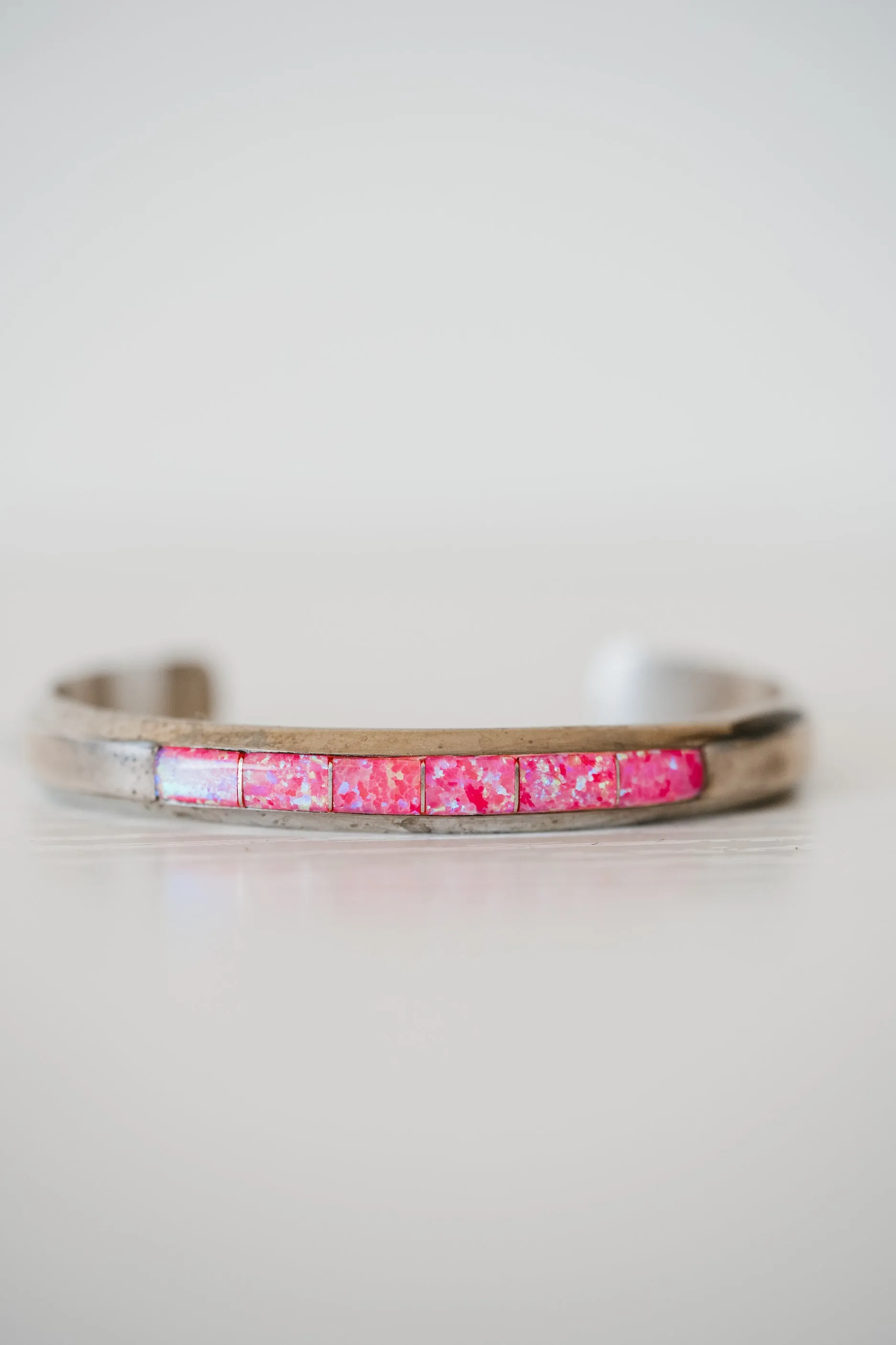 Bindi Cuff | Pink Opal sold by Goldie Lew product image thumbnail 2