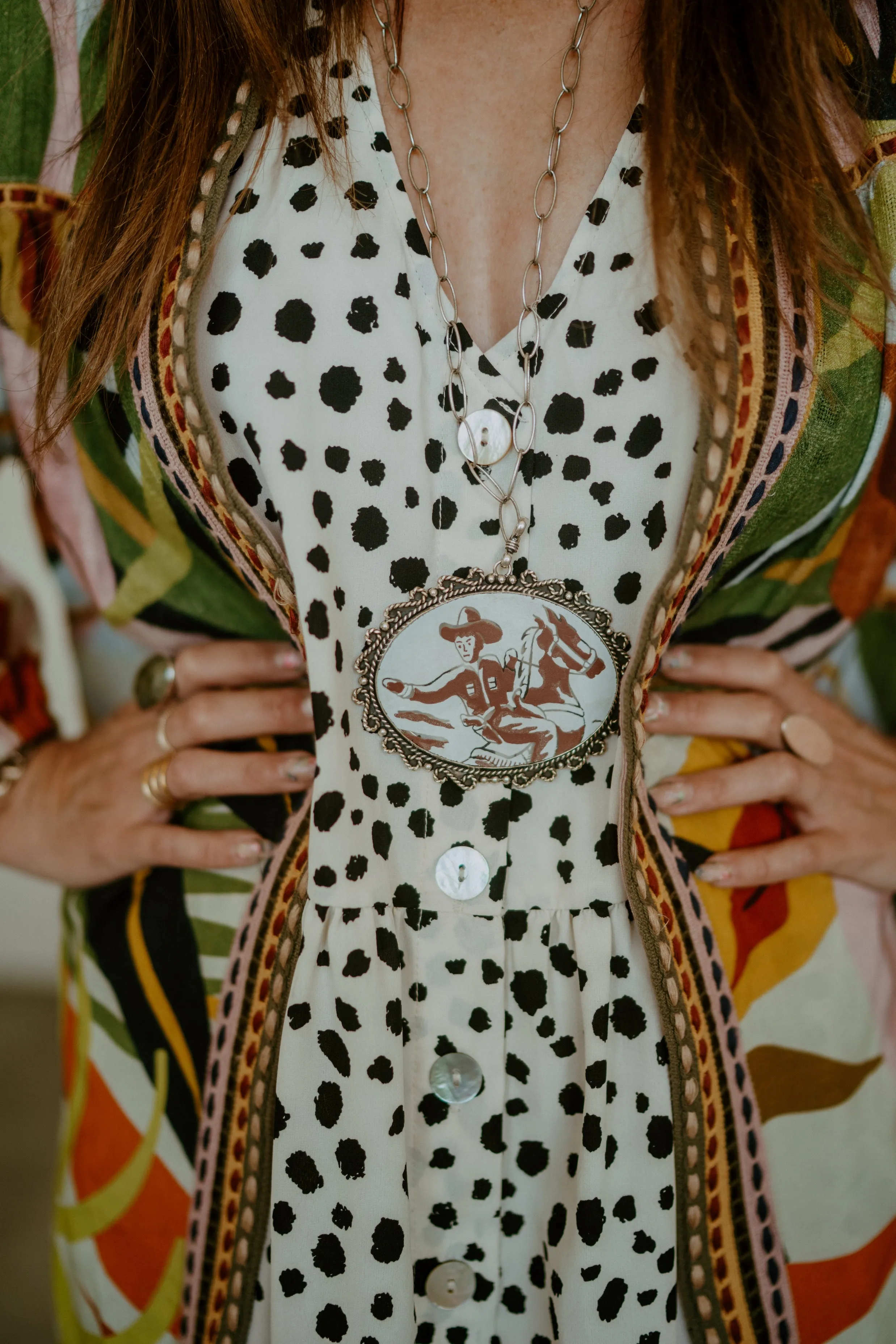 Lone Cowboy Necklace sold by Goldie Lew product image thumbnail 2