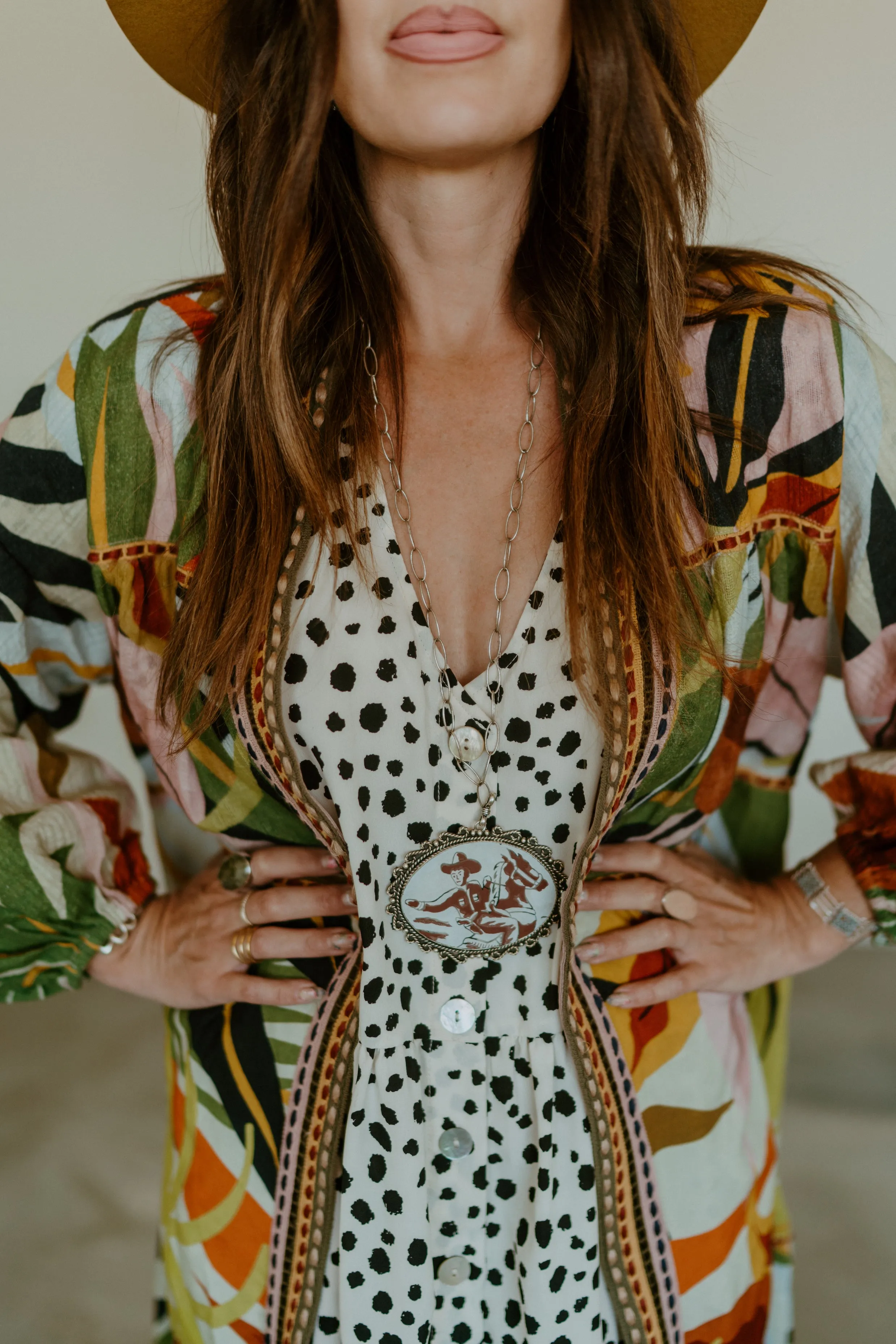 Lone Cowboy Necklace sold by Goldie Lew