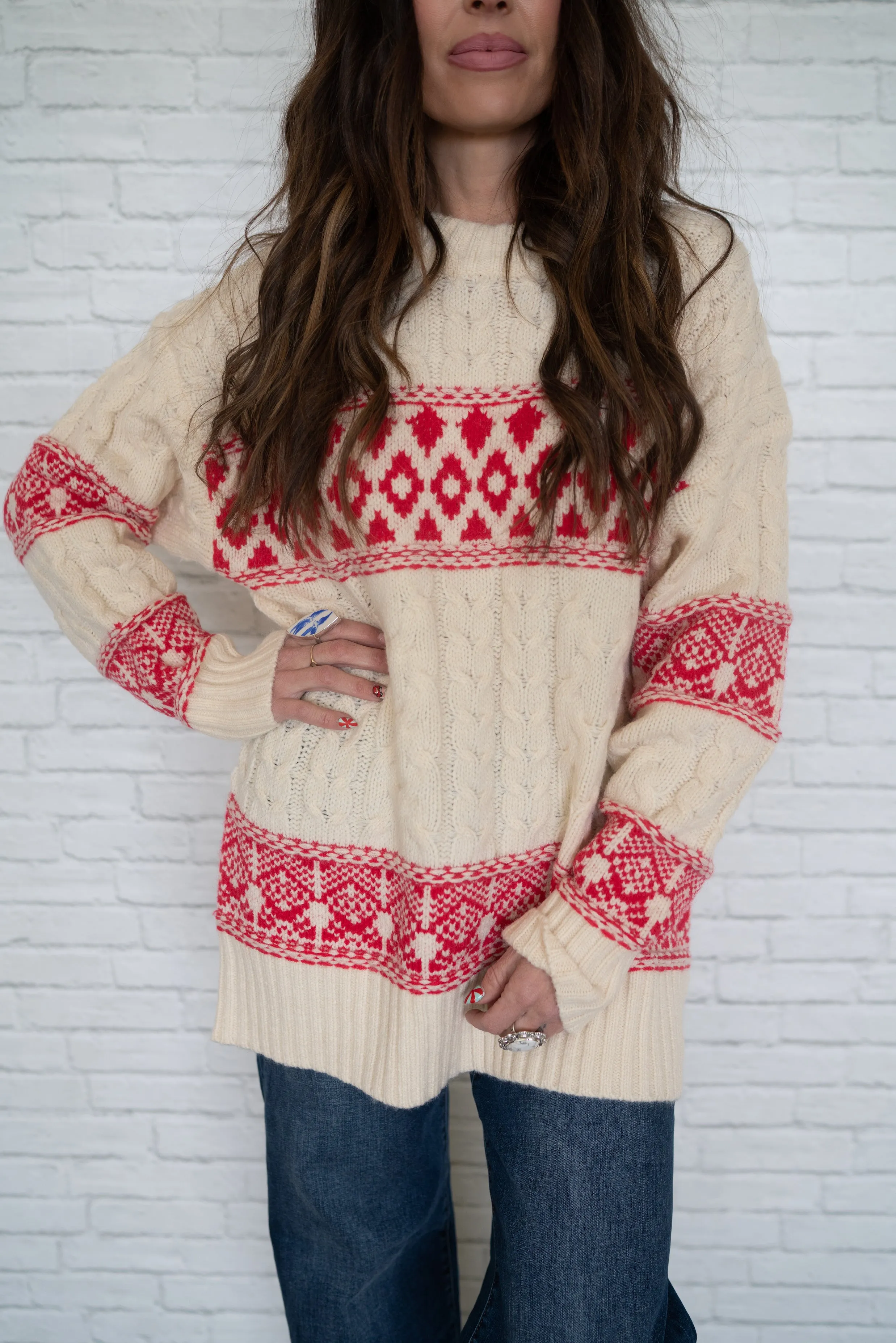 Holidaze Sweater sold by Goldie Lew product image thumbnail 3