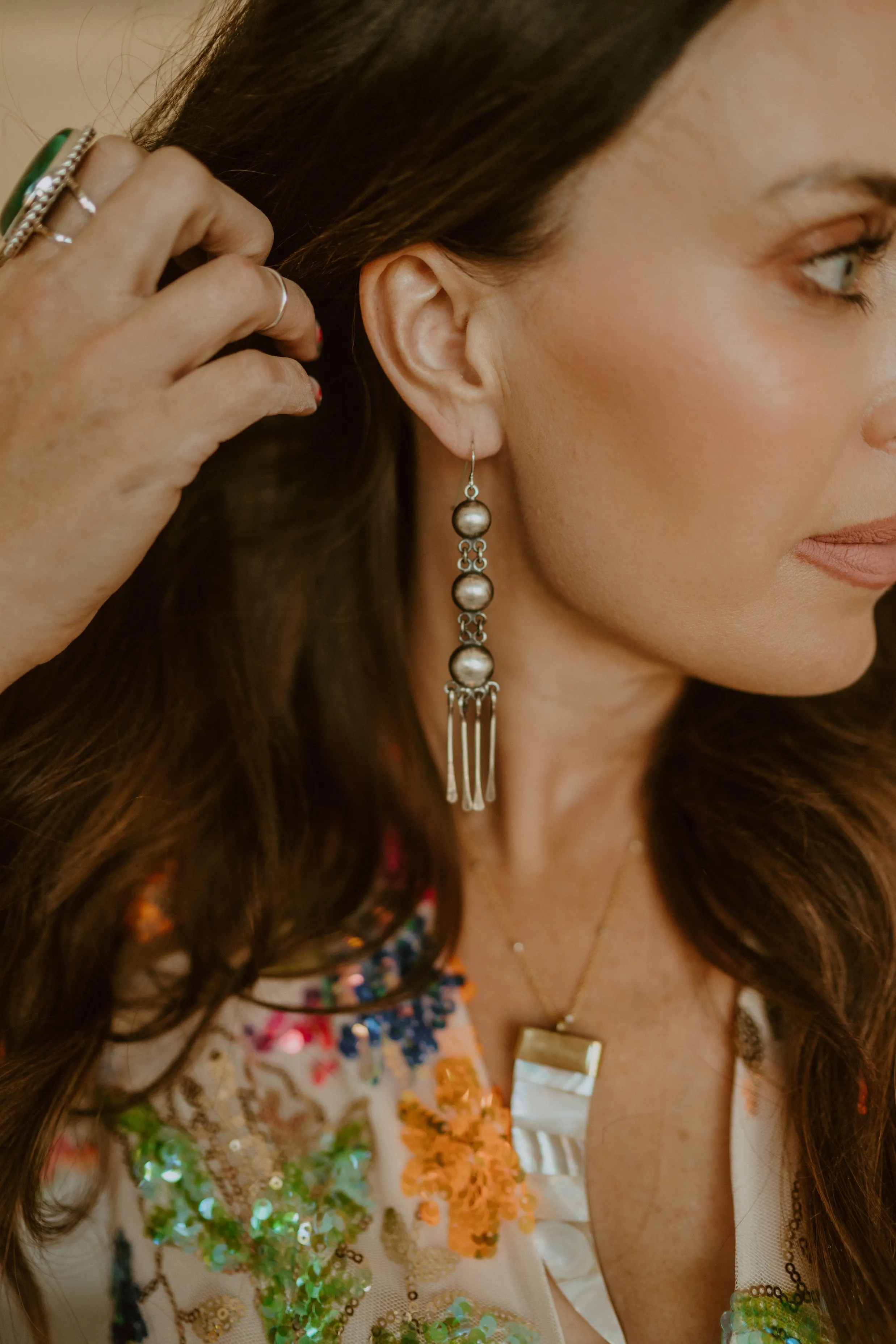 Franny Earrings sold by Goldie Lew product image thumbnail 2