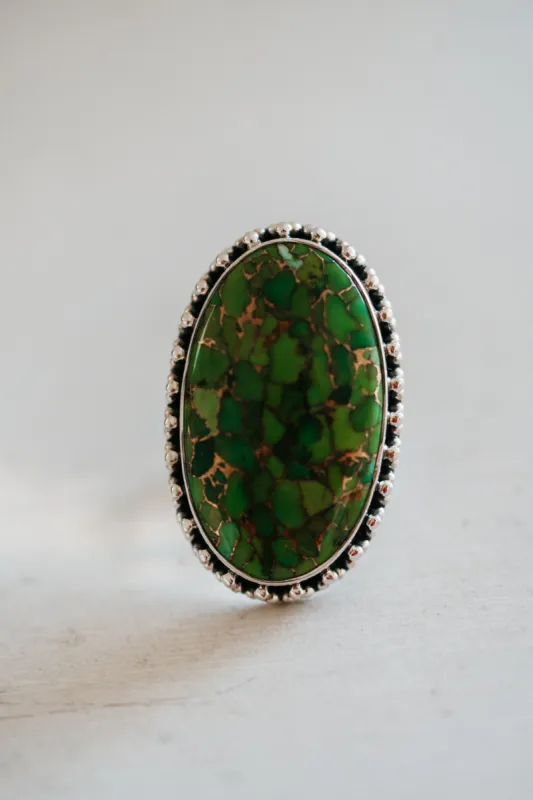 Coleman Ring | Mohave Turquoise - FINAL SALE sold by Goldie Lew
