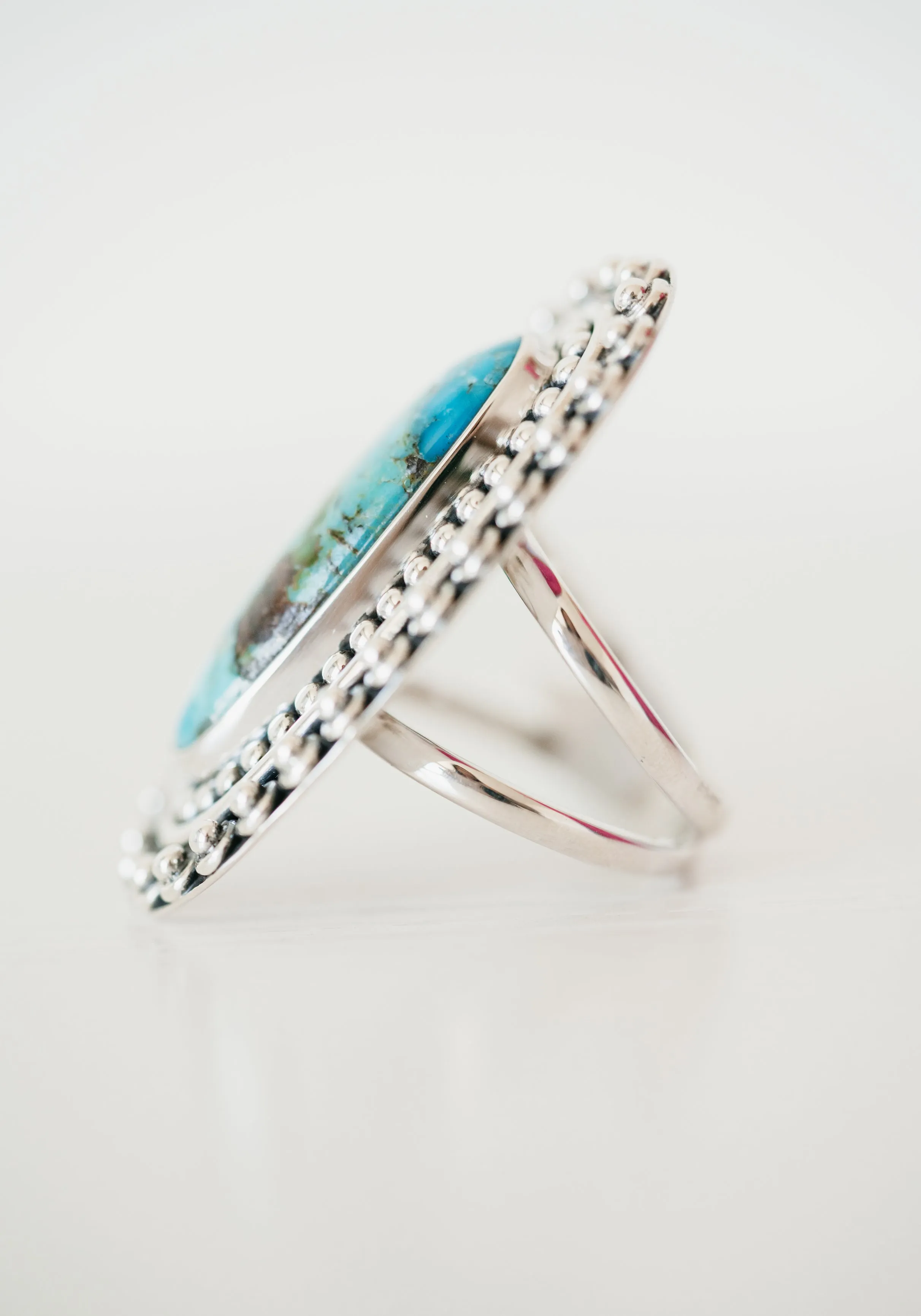 Dalton Ring | Turquoise sold by Goldie Lew product image thumbnail 5