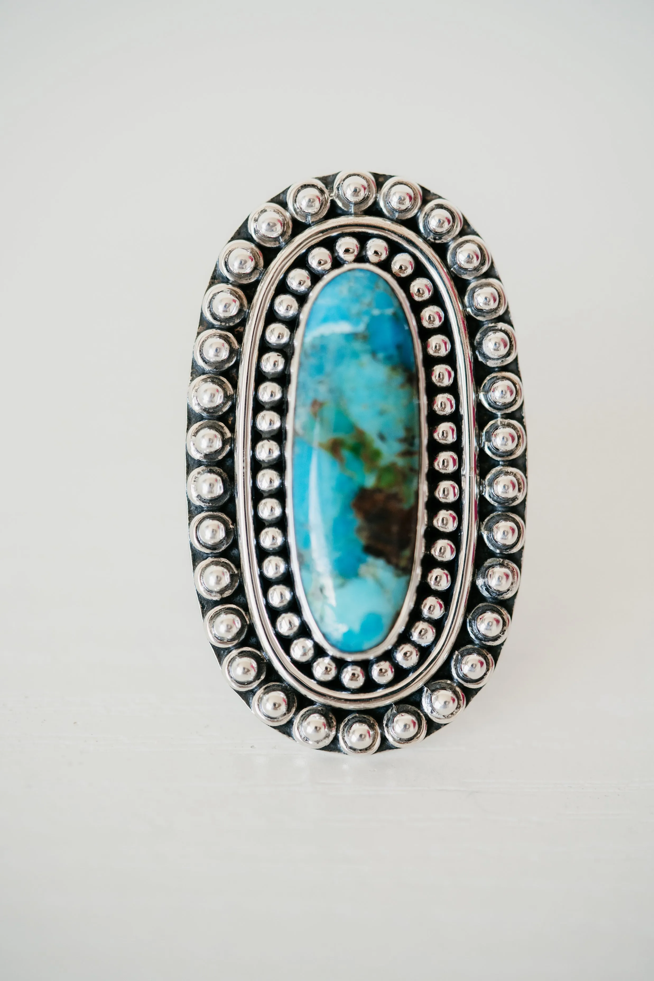 Dalton Ring | Turquoise sold by Goldie Lew