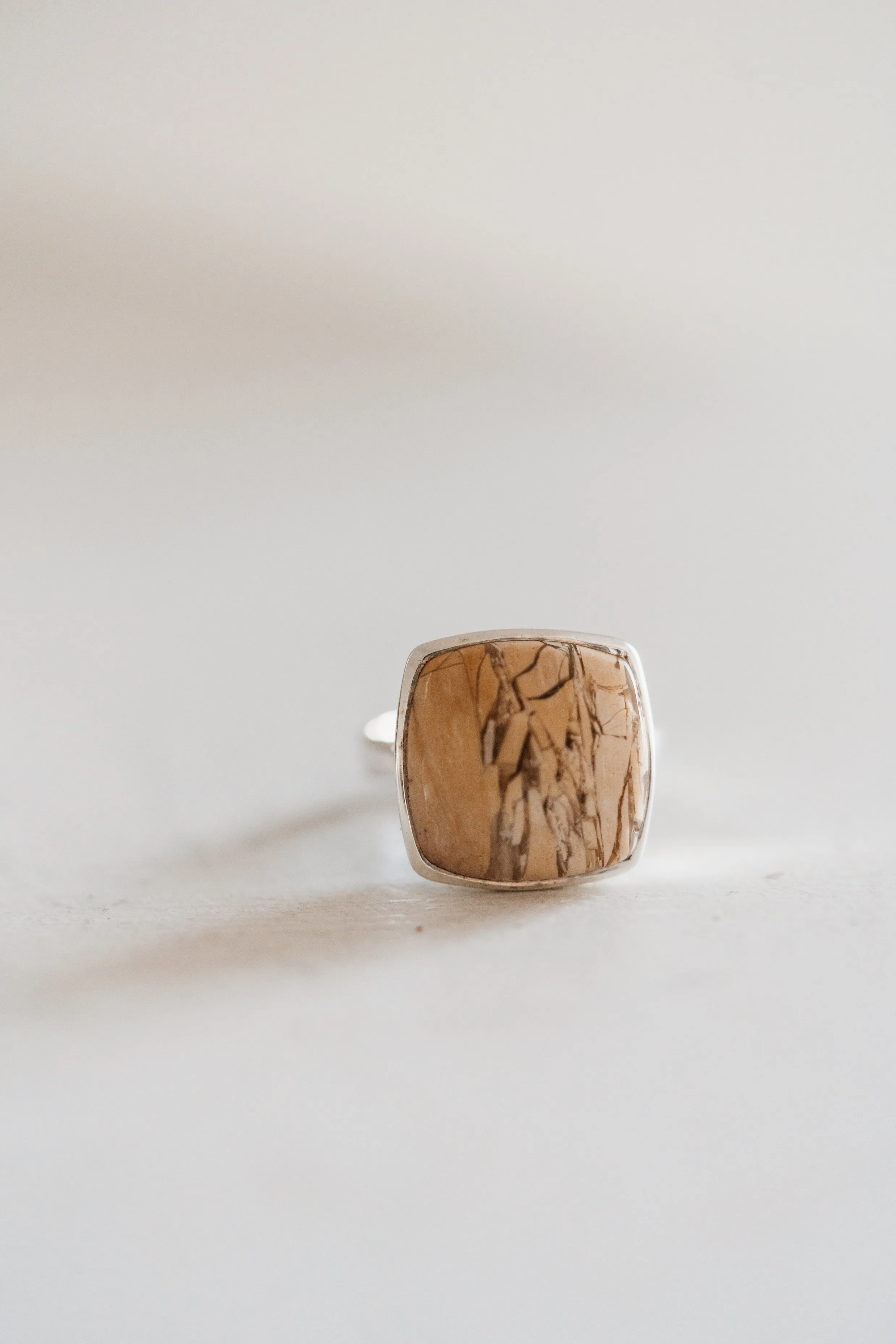 Genevieve Ring | Brecciated Mookaite sold by Goldie Lew product image thumbnail 3