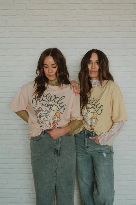 Howdy Cowgirl T-Shirt sold by Goldie Lew