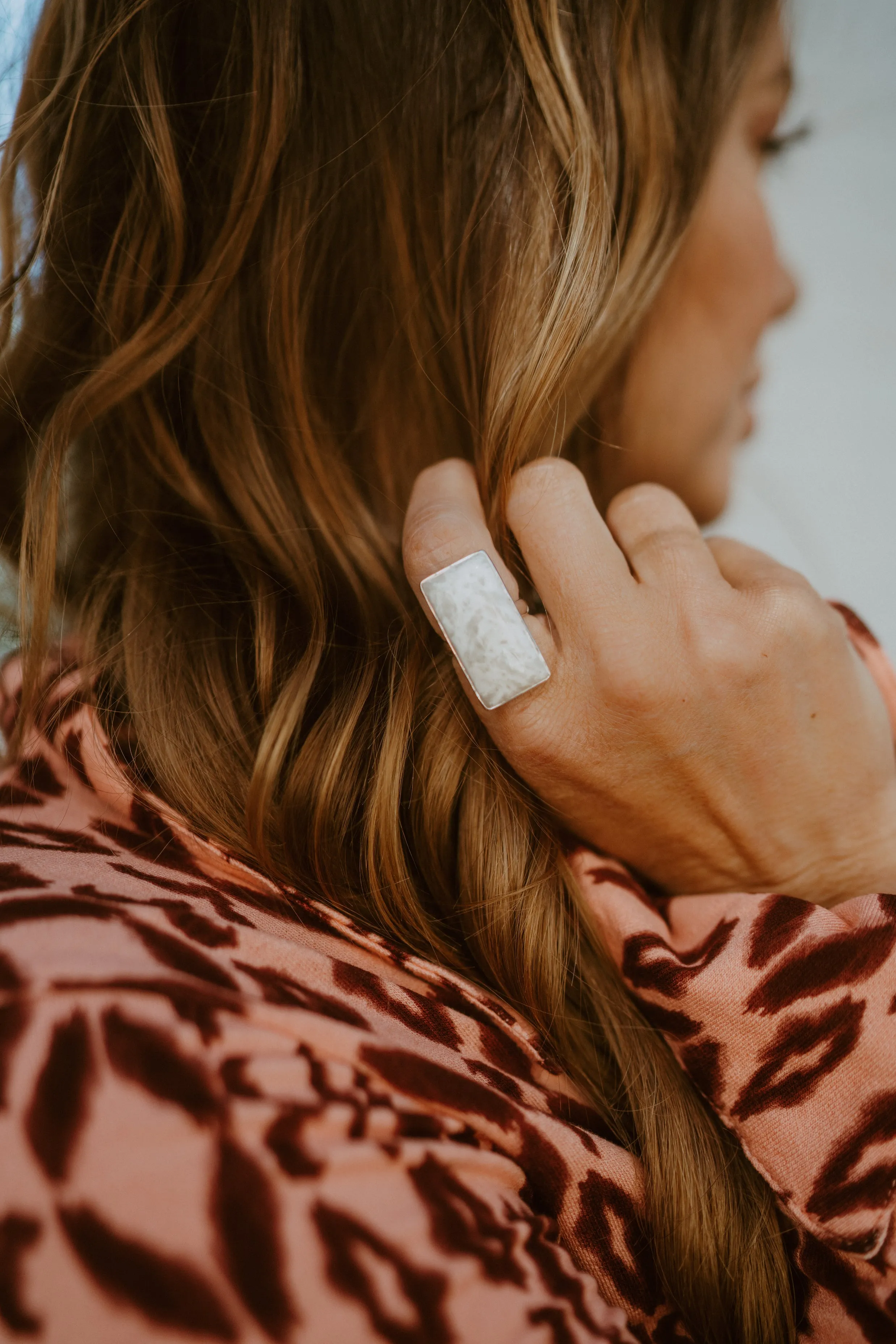 Gentry Ring | Scolecite sold by Goldie Lew product image thumbnail 3