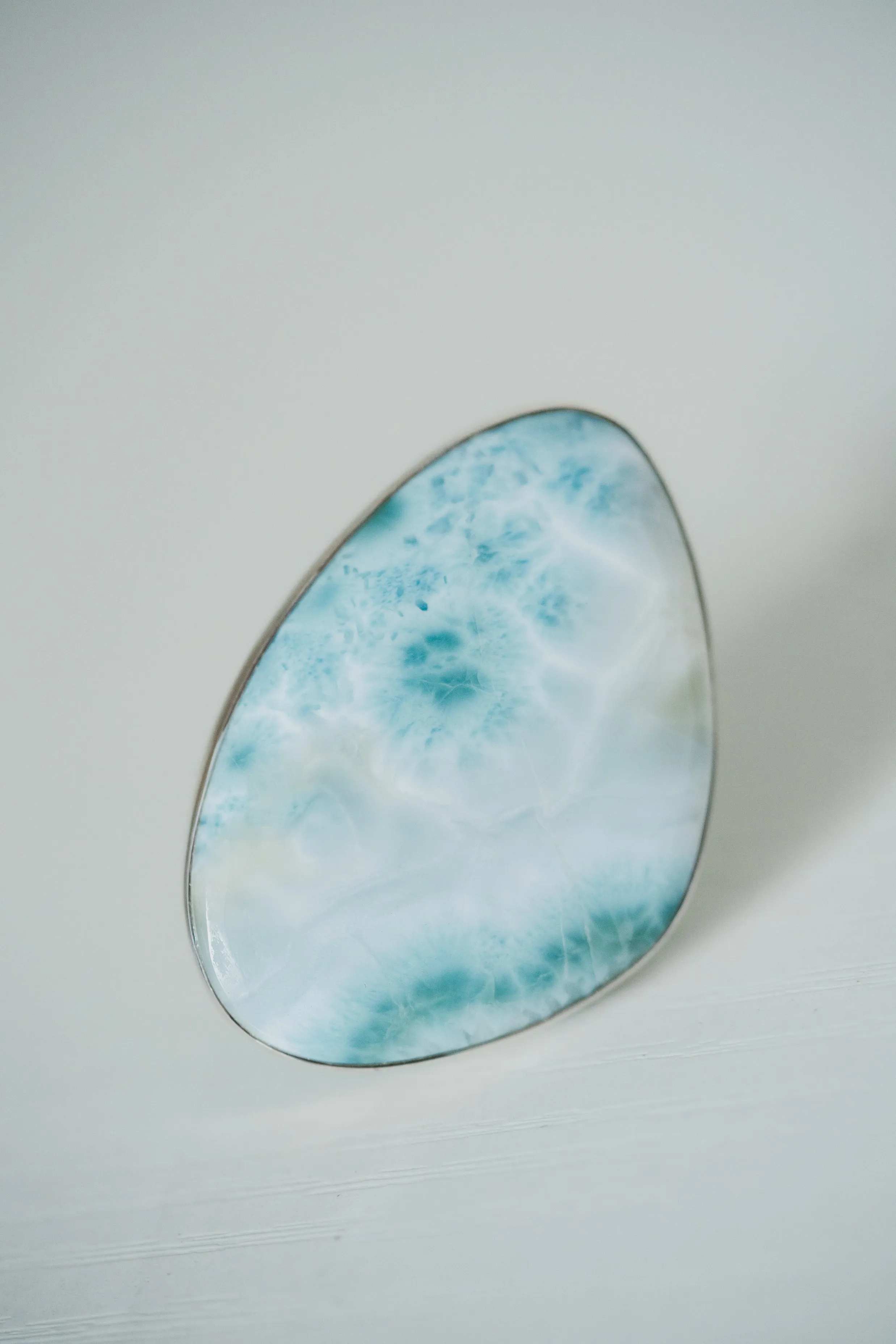 Lesky Ring | Larimar sold by Goldie Lew product image thumbnail 4