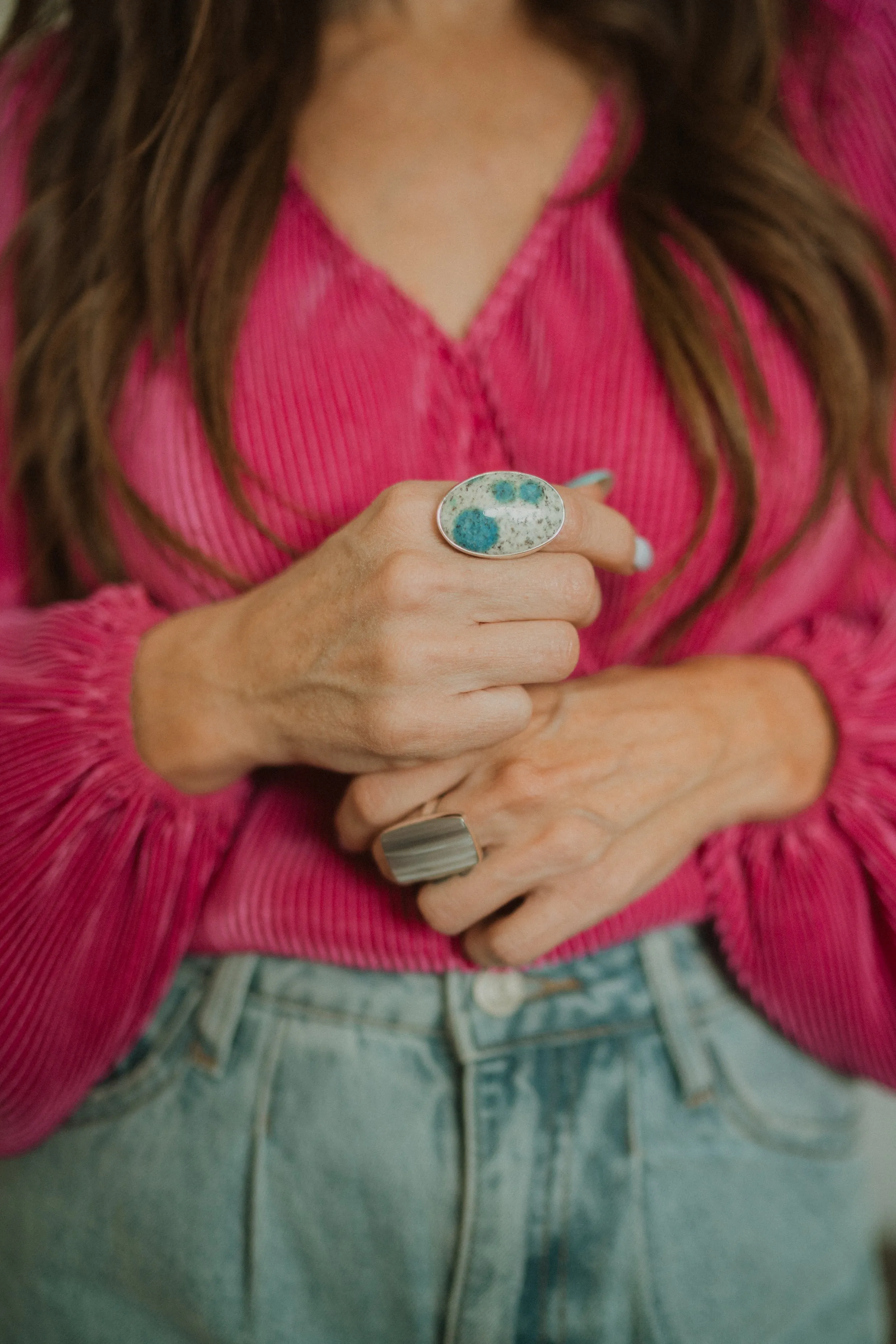 Galene Ring | K2 Jasper sold by Goldie Lew product image thumbnail 3