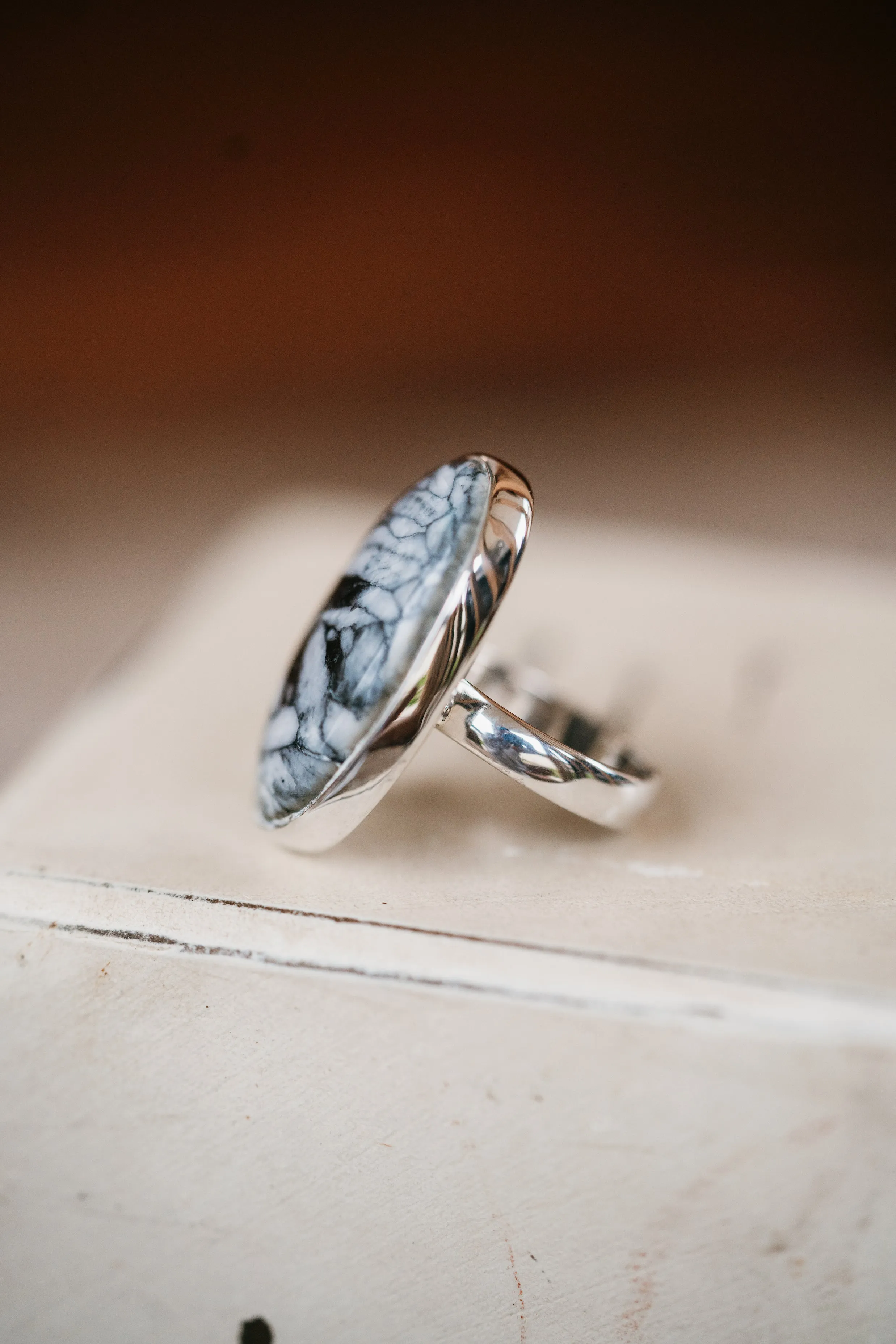 Milano Ring | Chrysanthemum - FINAL SALE sold by Goldie Lew product image thumbnail 4