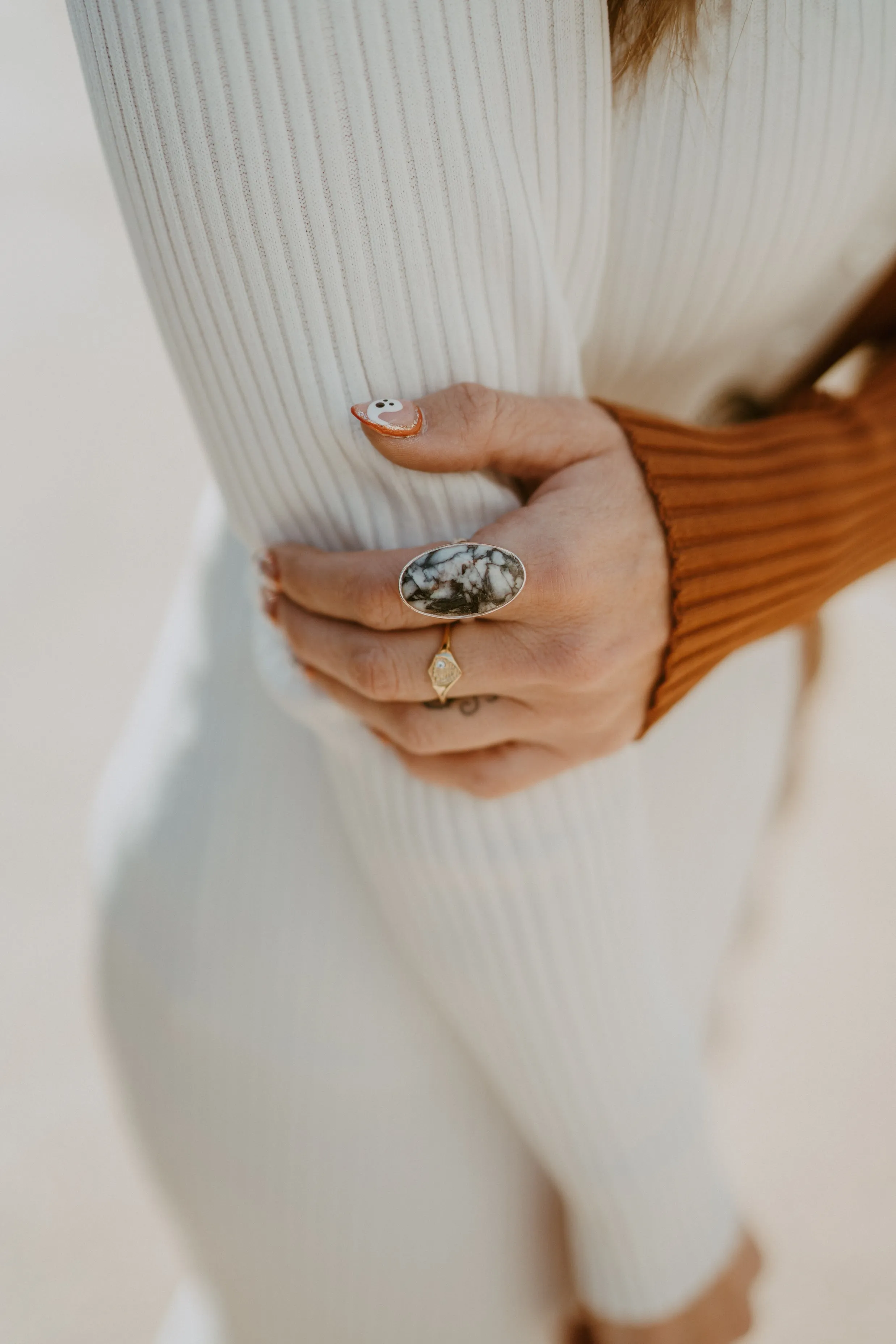 Milano Ring | Chrysanthemum - FINAL SALE sold by Goldie Lew product image thumbnail 5