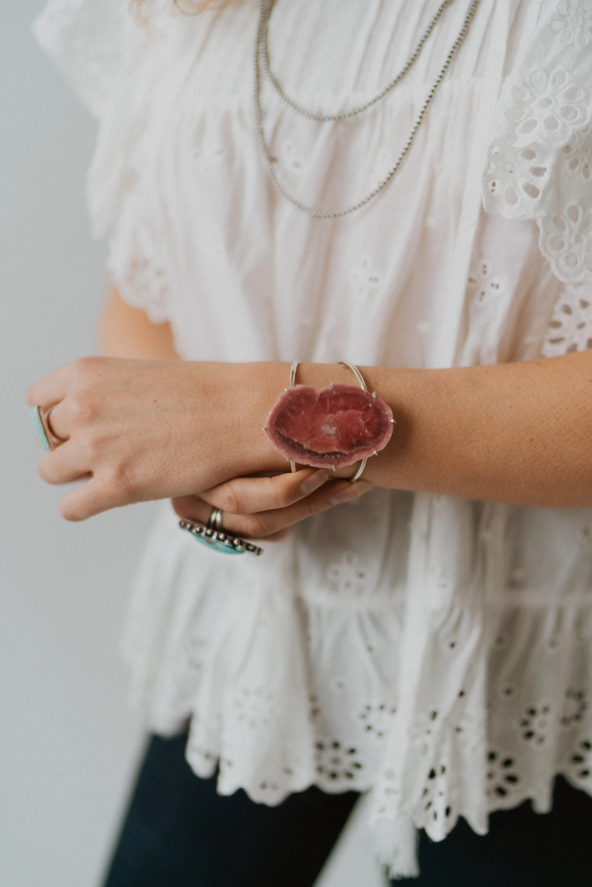 Suzanne Cuff | Rhodochrosite - FINAL SALE sold by Goldie Lew