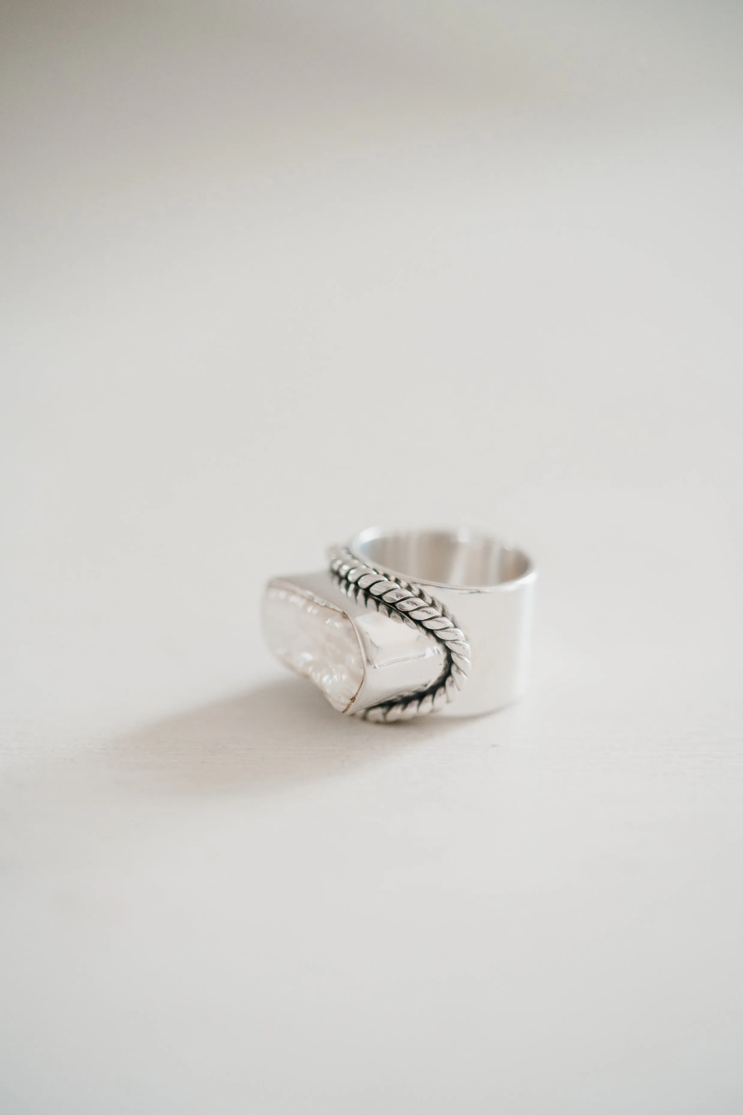Luxe Ring | Pearl sold by Goldie Lew product image thumbnail 2