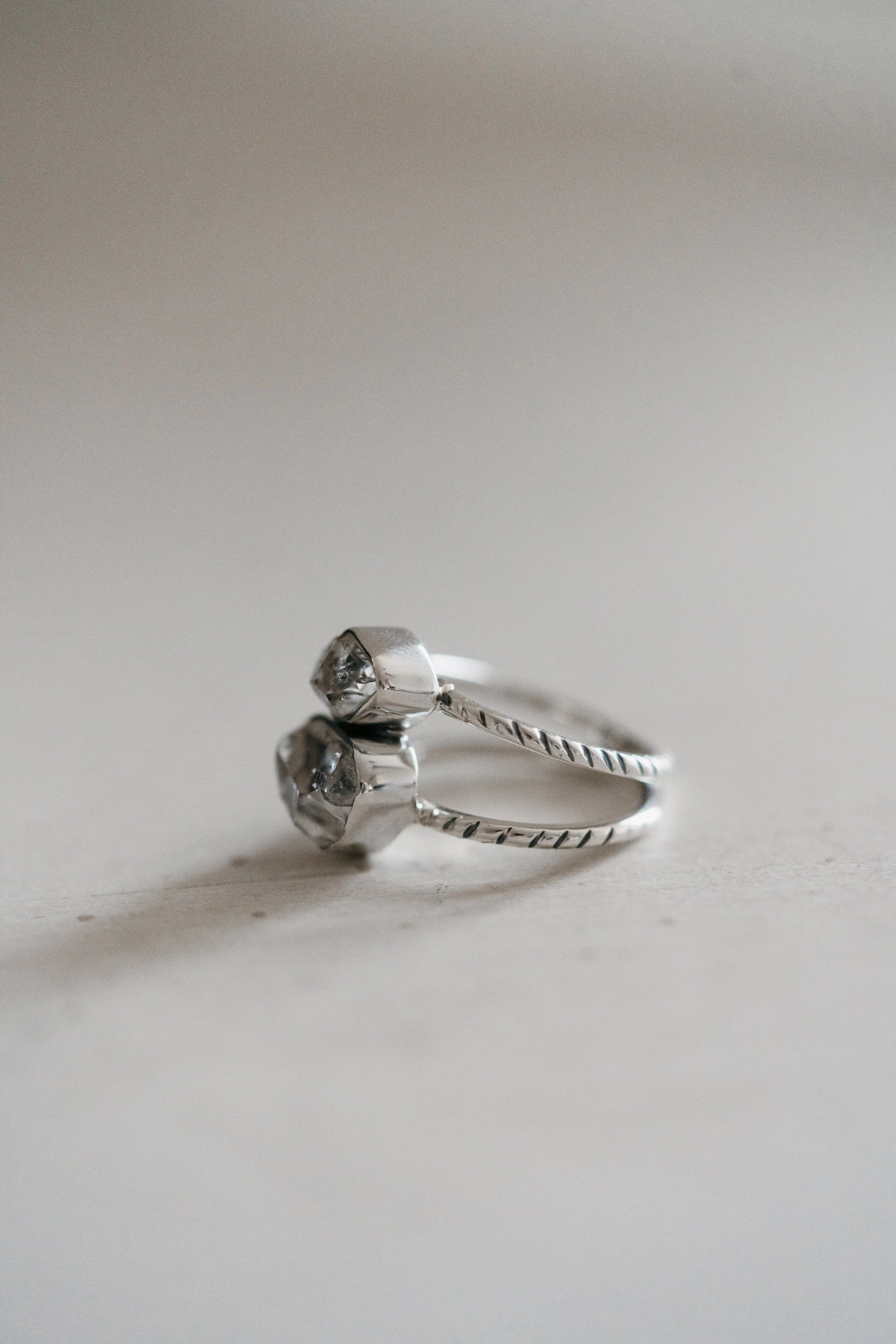 Susan Ring | Rough Quartz sold by Goldie Lew product image thumbnail 3