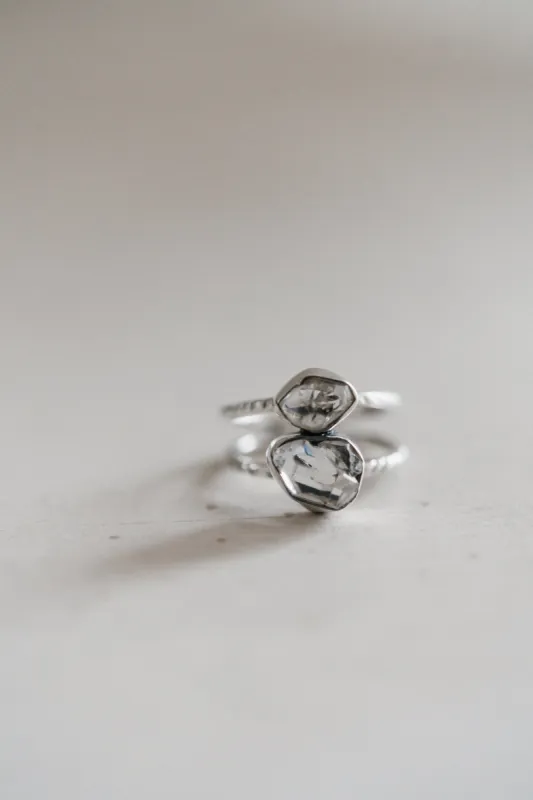 Susan Ring | Rough Quartz sold by Goldie Lew