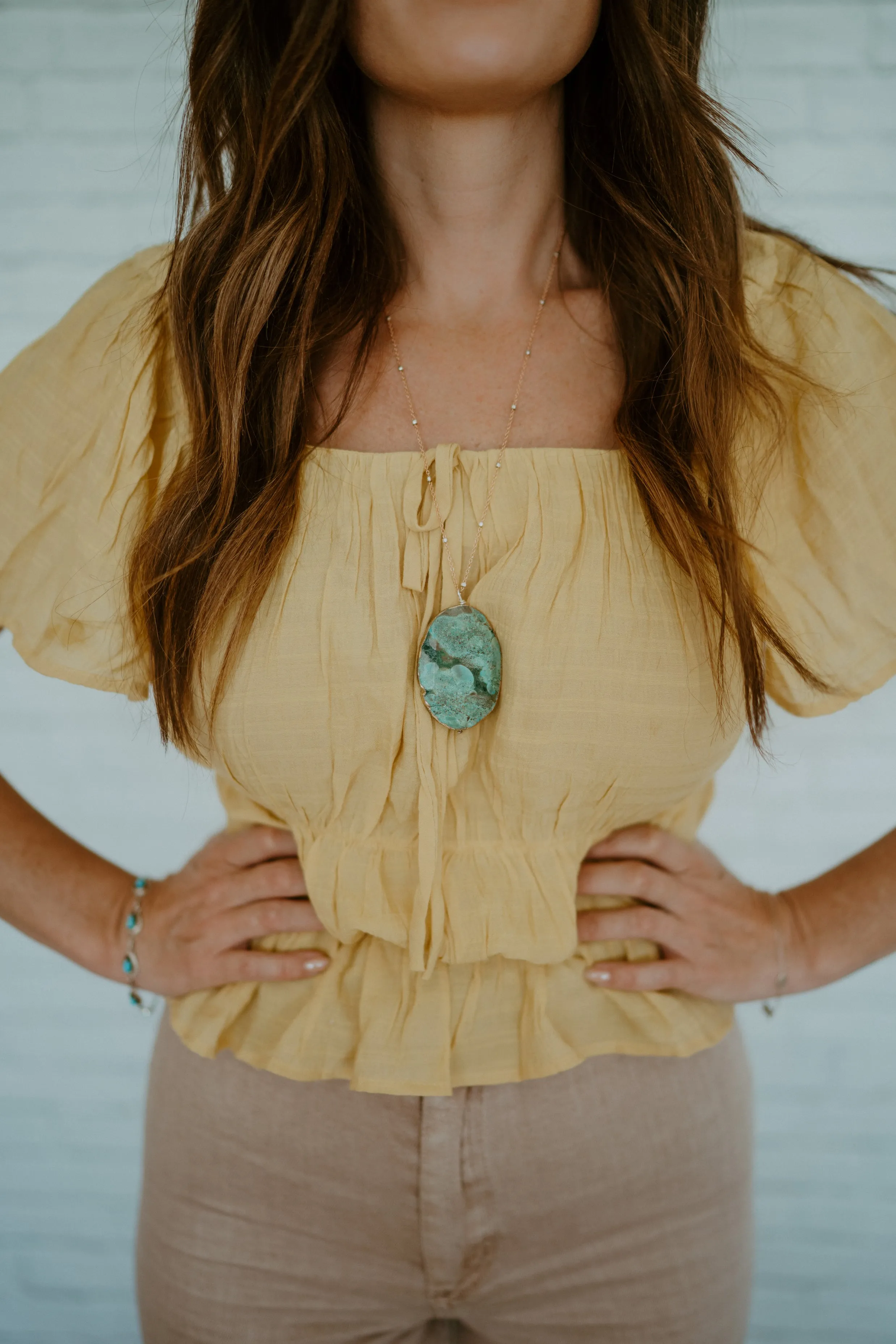 Shannon Necklace sold by Goldie Lew