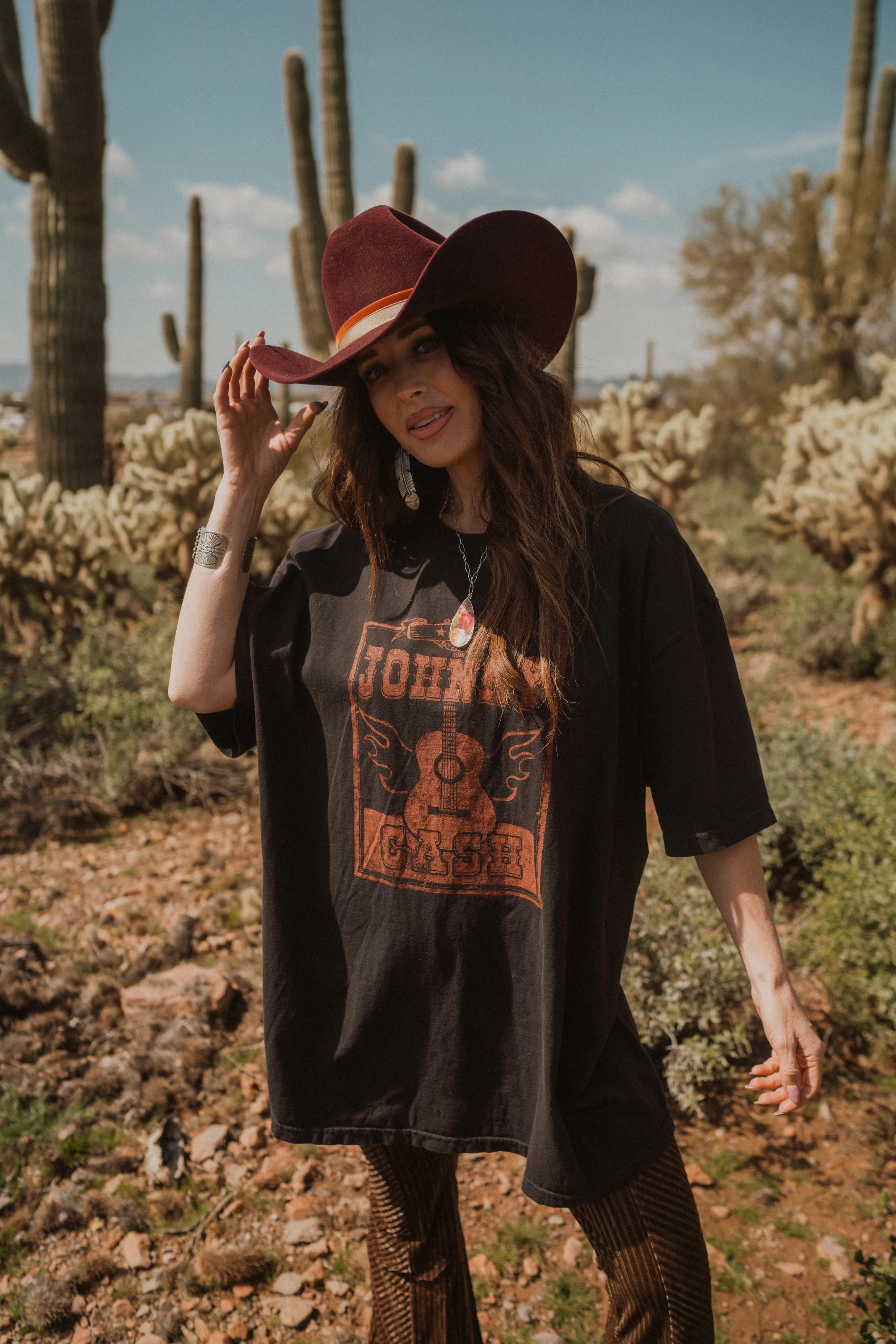 Johnny Cash T-Shirt | Oversized sold by Goldie Lew