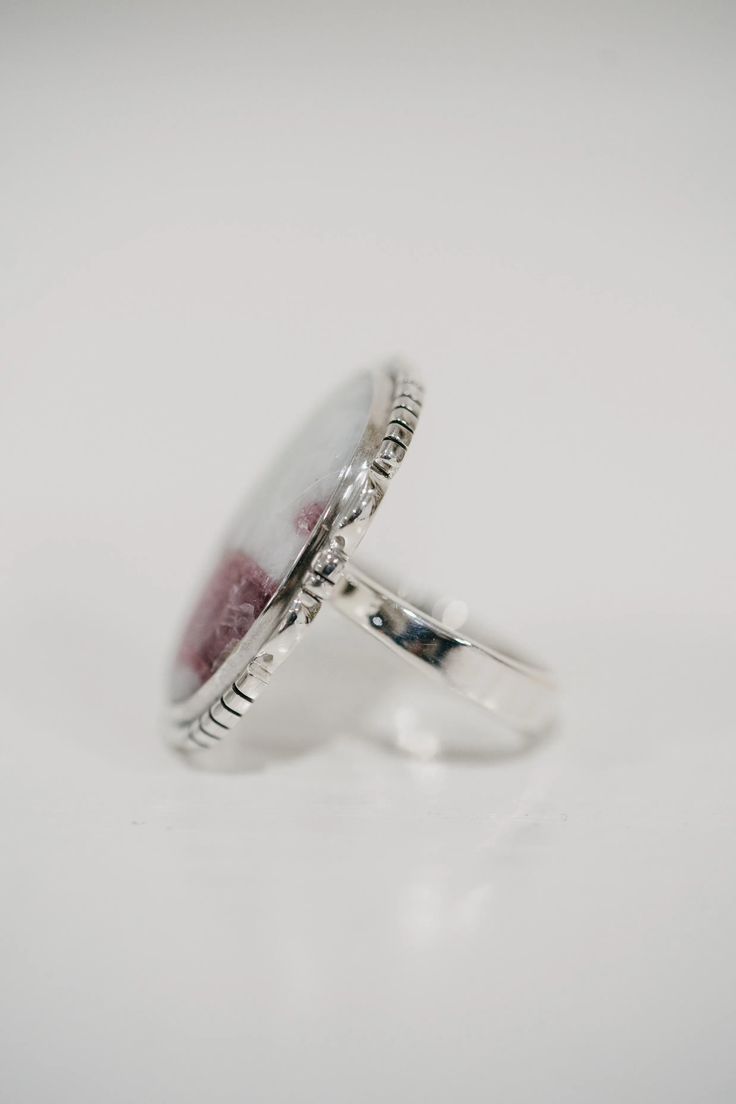 Malia Ring | Pink Tourmaline sold by Goldie Lew product image thumbnail 3