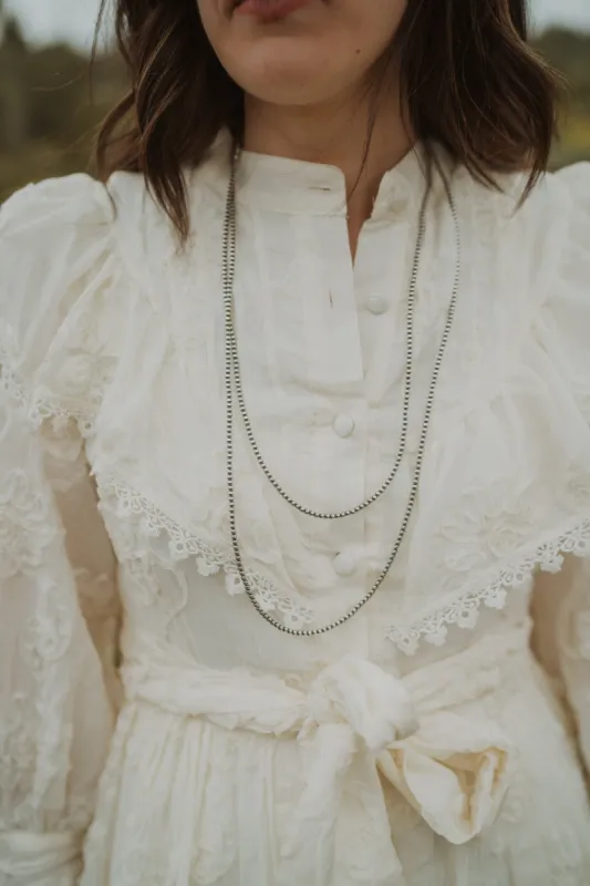 Myla Necklace | 60 inch | 1 mm sold by Goldie Lew