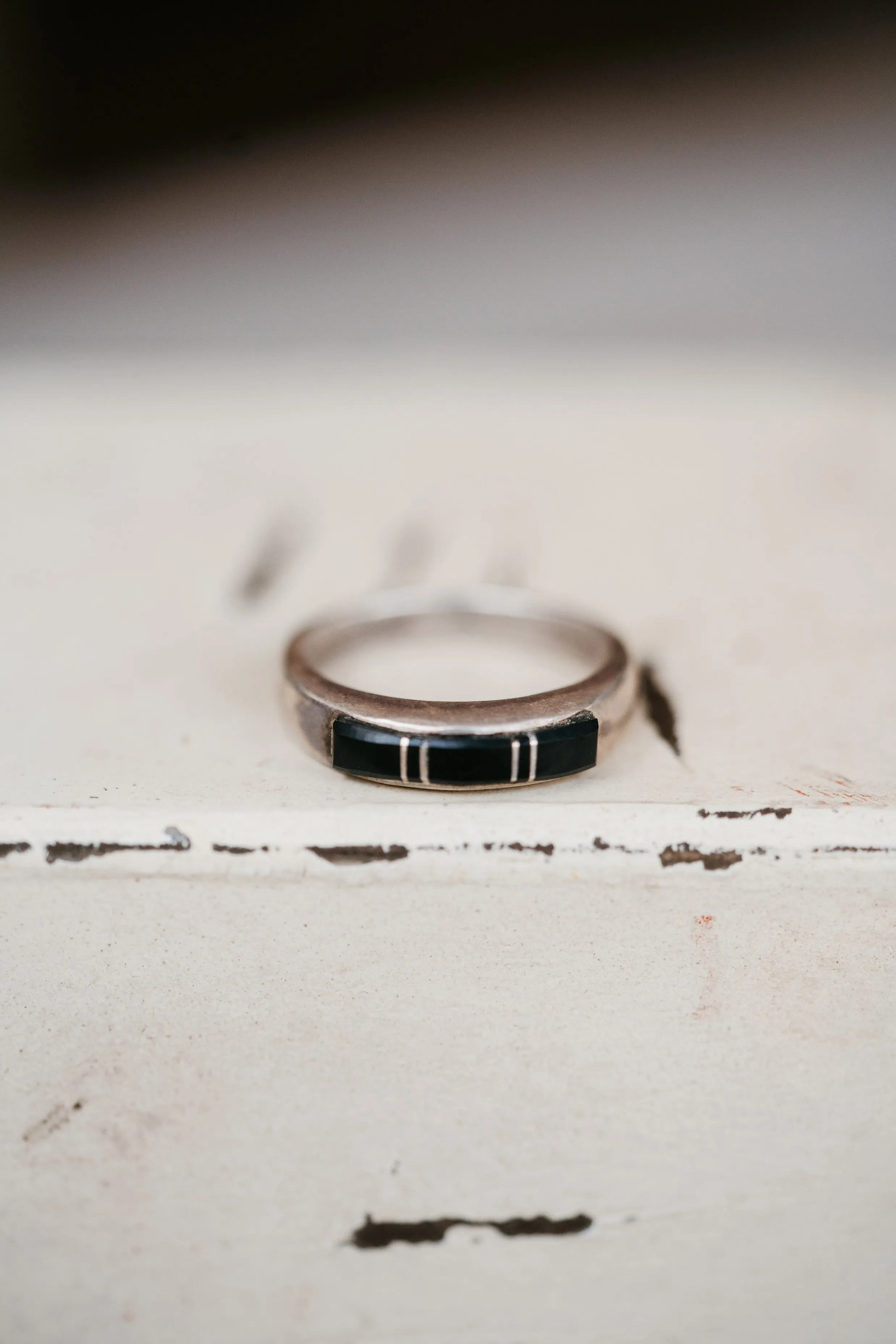 Secrest Ring | Black Onyx sold by Goldie Lew