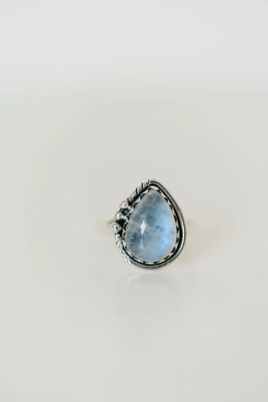 Breanna Ring | Moonstone sold by Goldie Lew