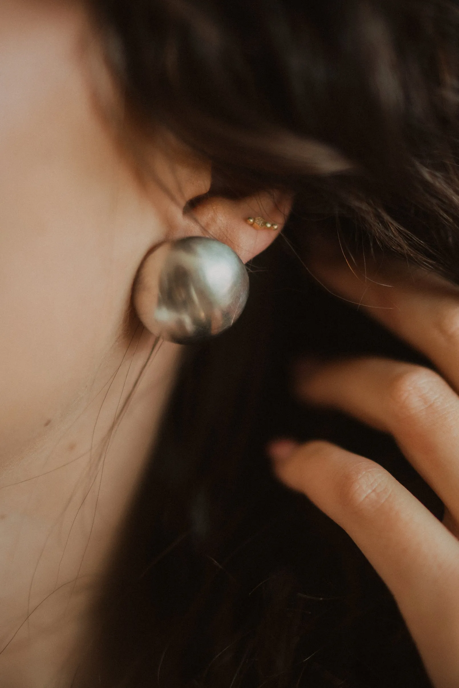 Safia Earrings sold by Goldie Lew product image thumbnail 2