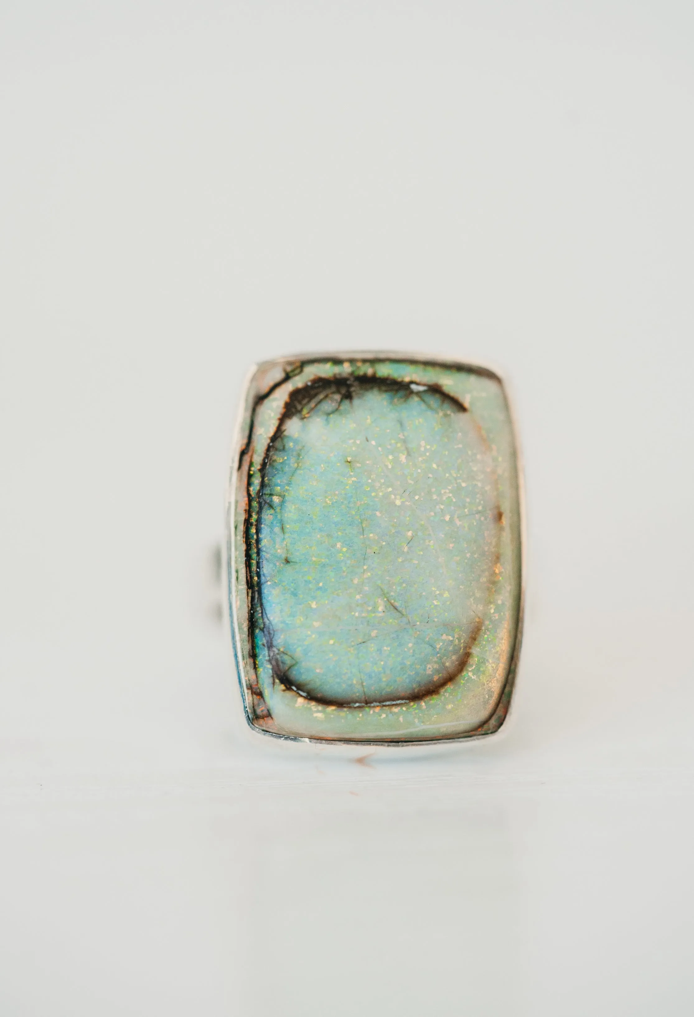 Halo Ring | Opal sold by Goldie Lew product image thumbnail 3