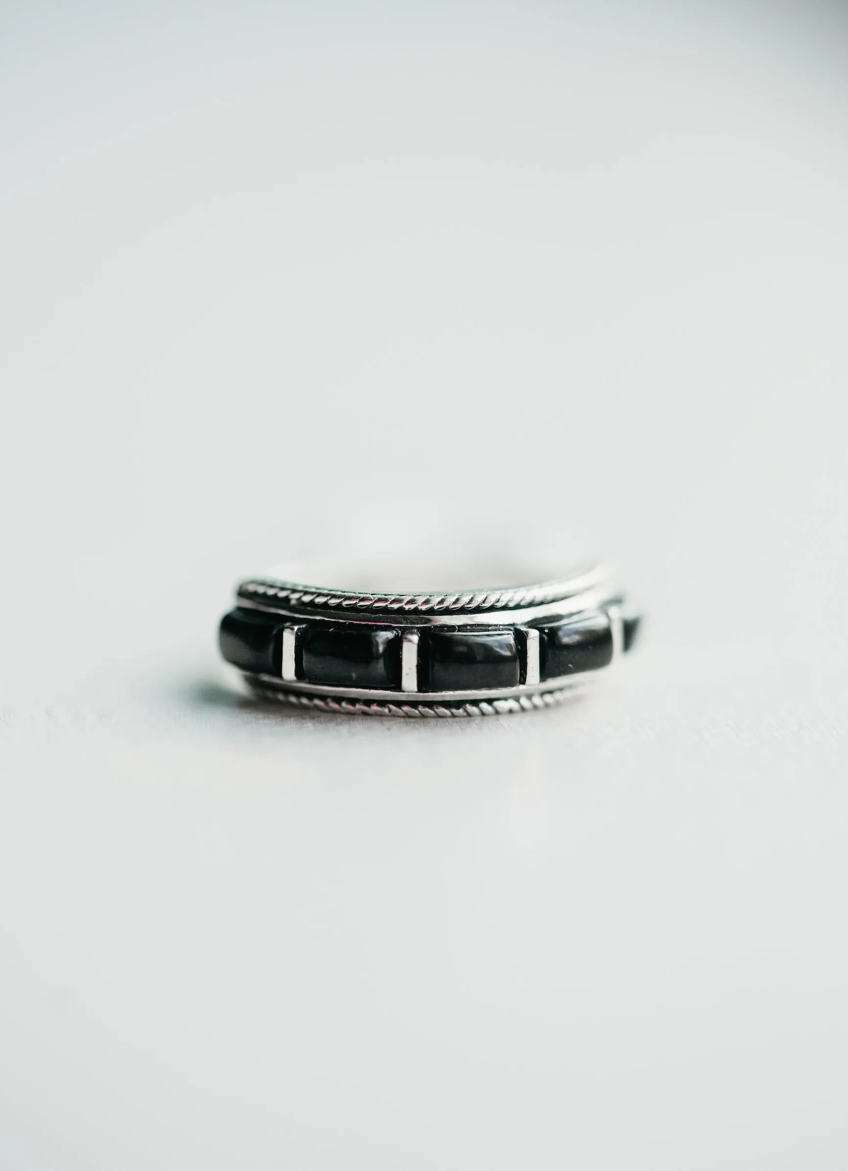 Elias Ring | Black Onyx sold by Goldie Lew