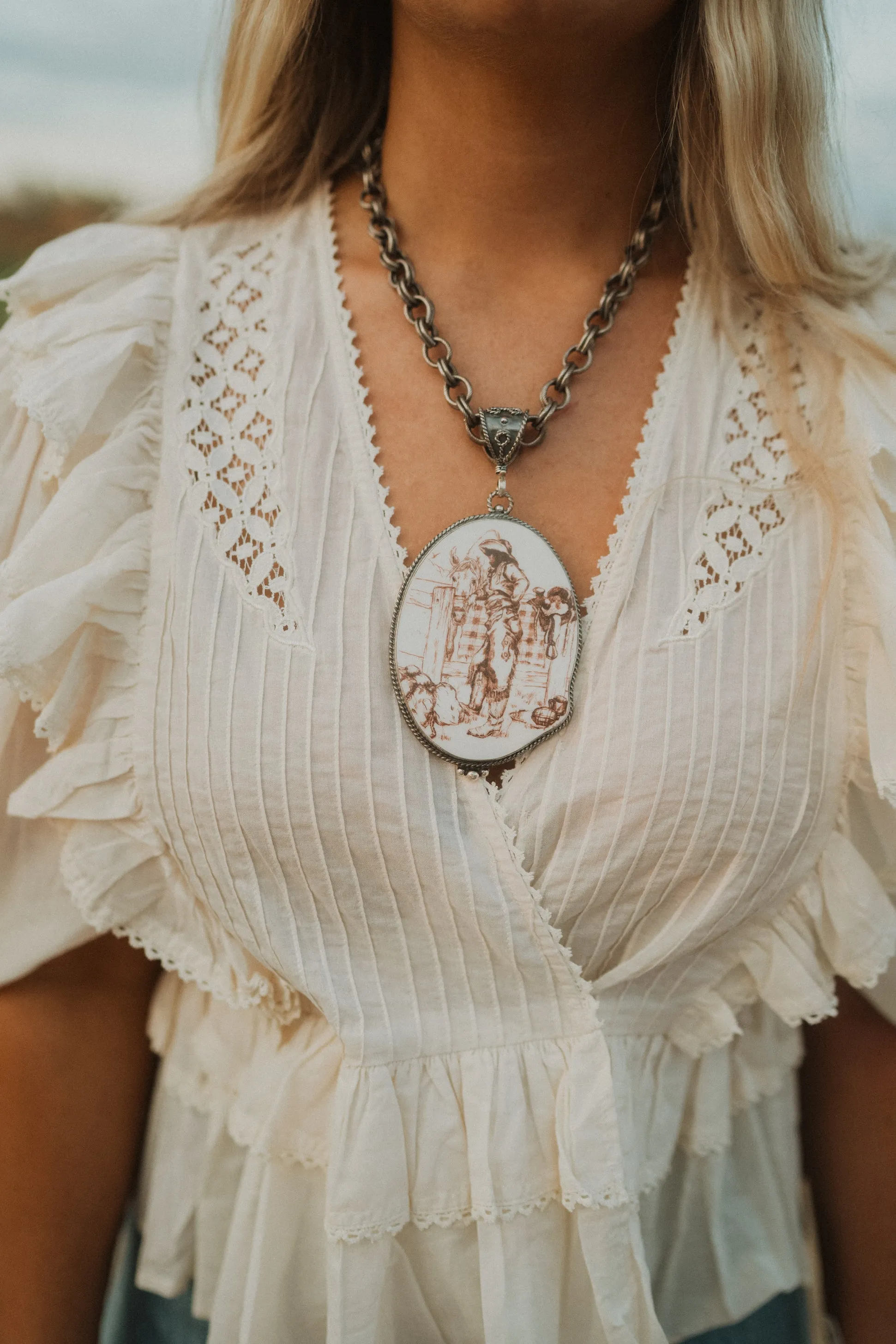 At The Ranch Necklace sold by Goldie Lew product image thumbnail 2