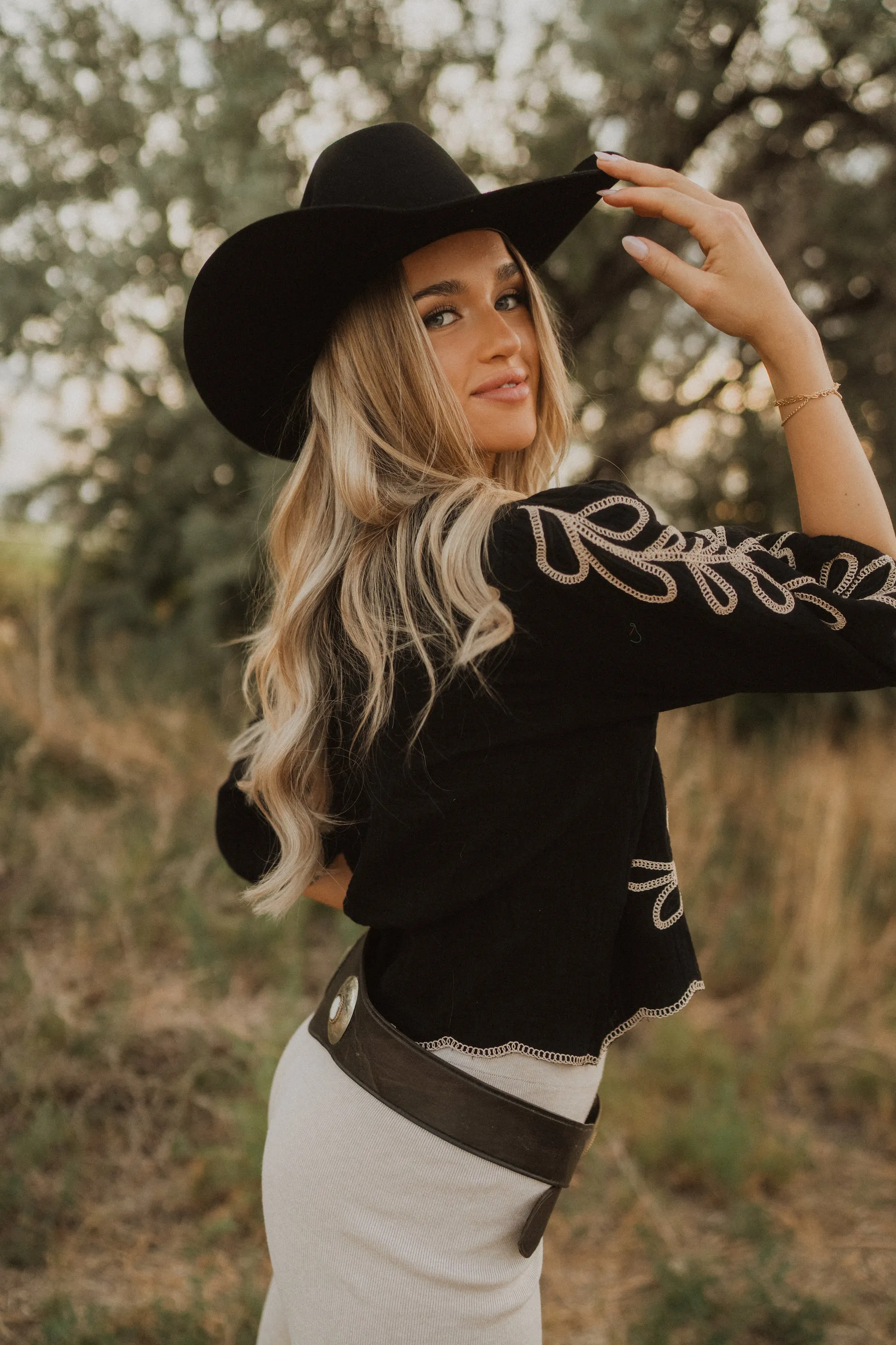 Estie Embroidered Top sold by Goldie Lew product image thumbnail 2