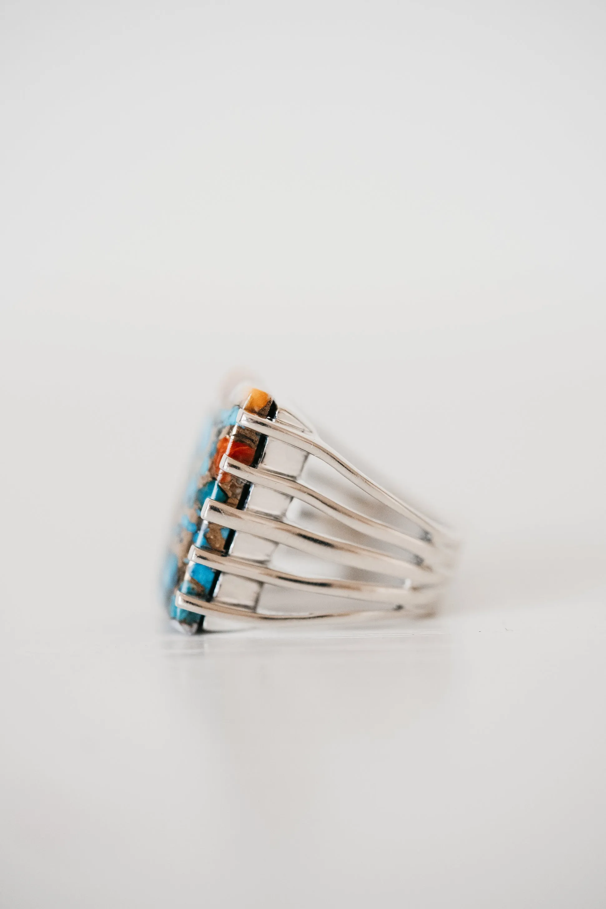 Steven Ring | Spiny Turquoise sold by Goldie Lew product image thumbnail 2