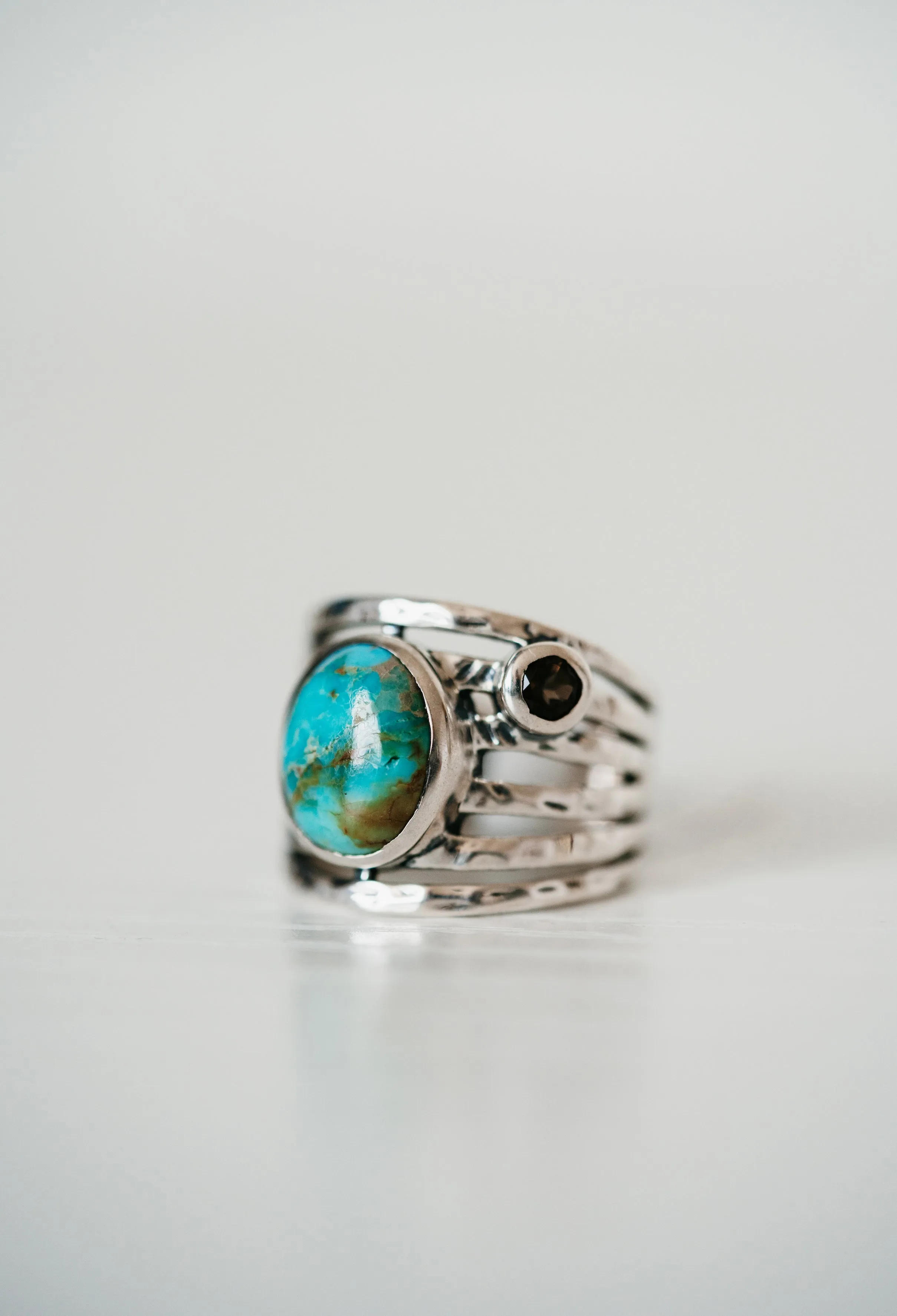 Holland Ring | Boulder Turquoise sold by Goldie Lew product image thumbnail 2