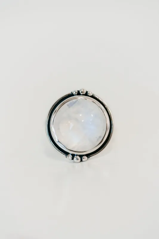 Lorenza Ring | Moonstone sold by Goldie Lew