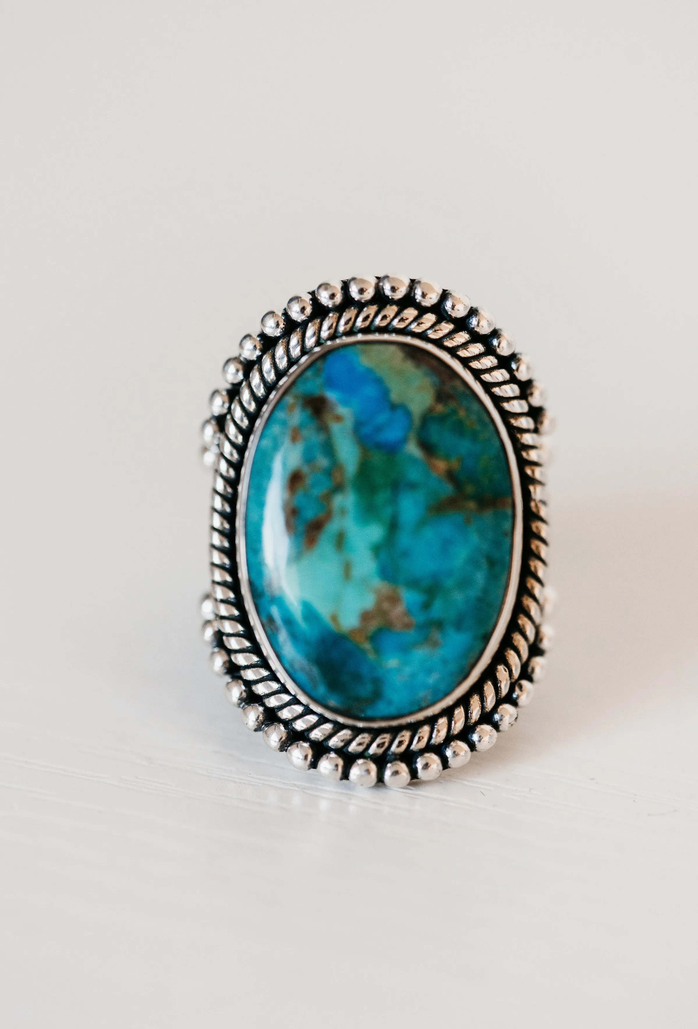 Evelina Ring | Turquoise sold by Goldie Lew