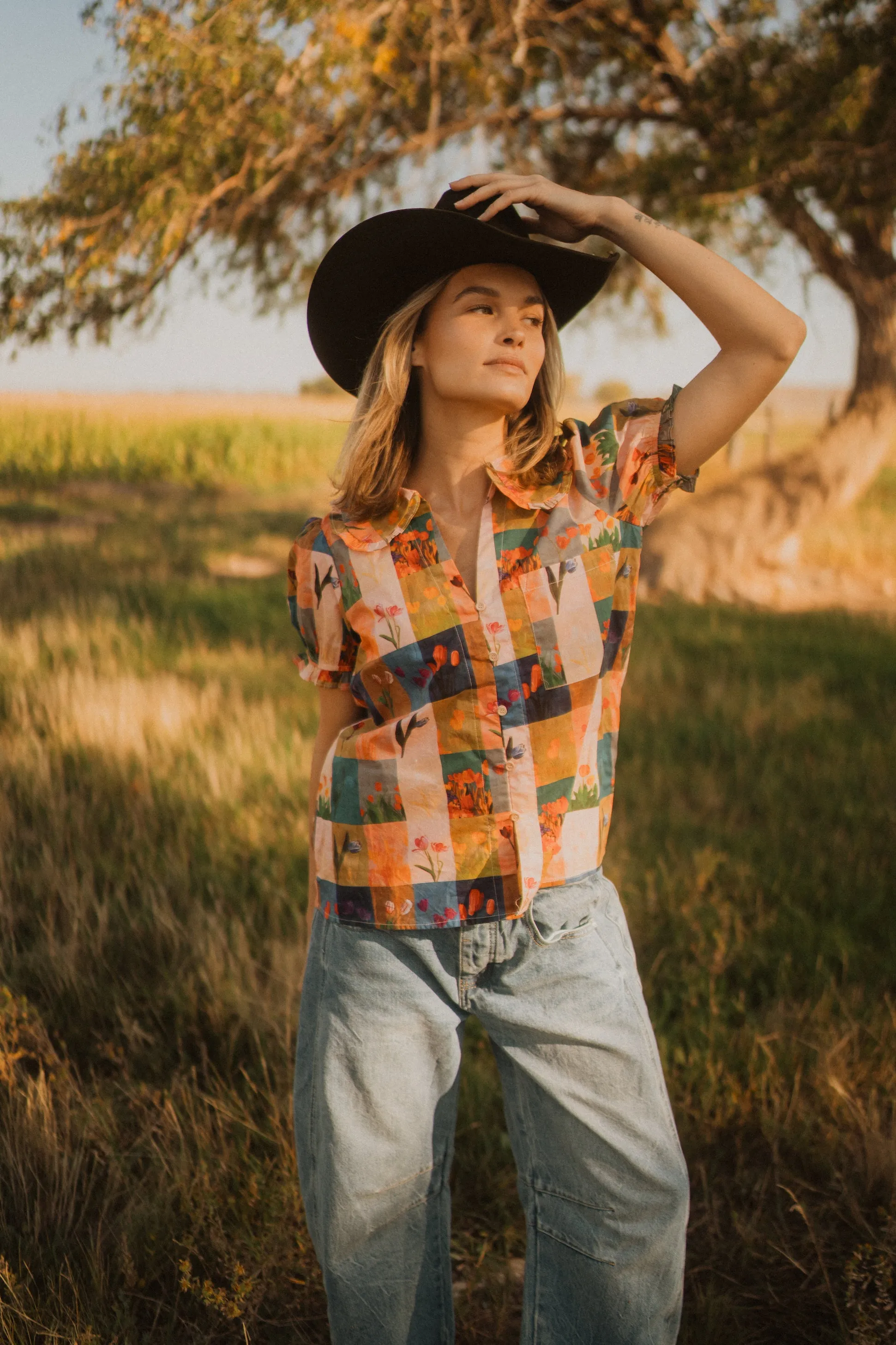 Totally Tulips Top sold by Goldie Lew