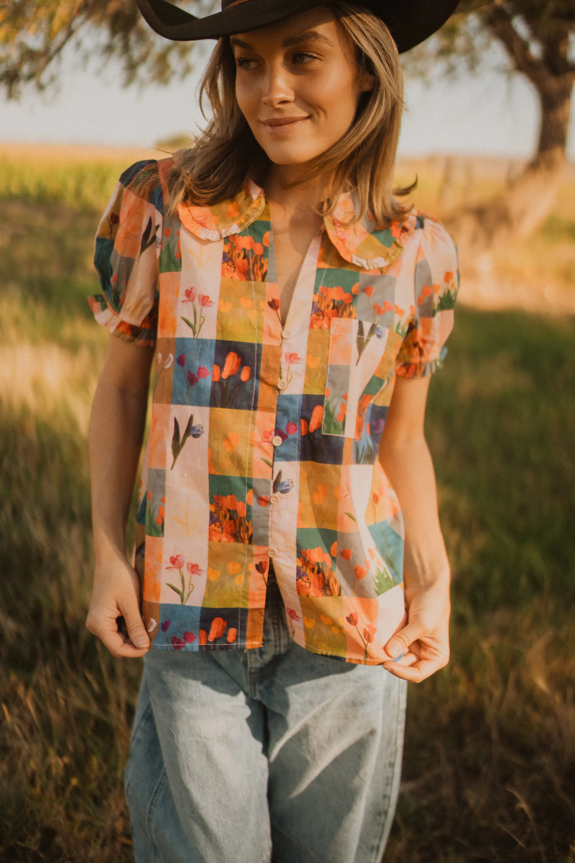 Totally Tulips Top sold by Goldie Lew product image thumbnail 4