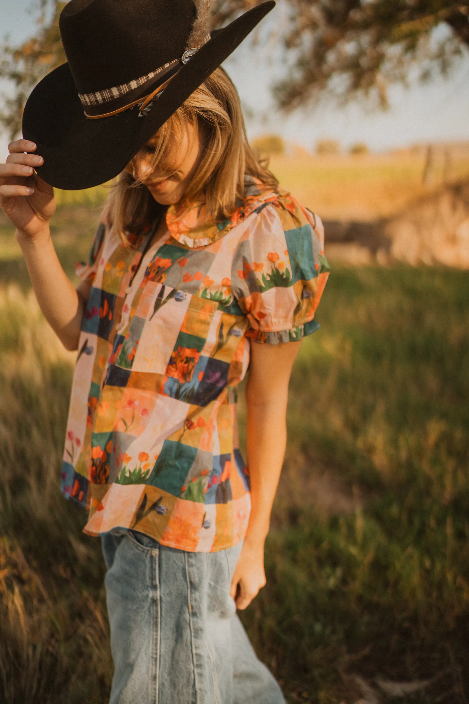 Totally Tulips Top sold by Goldie Lew product image thumbnail 5