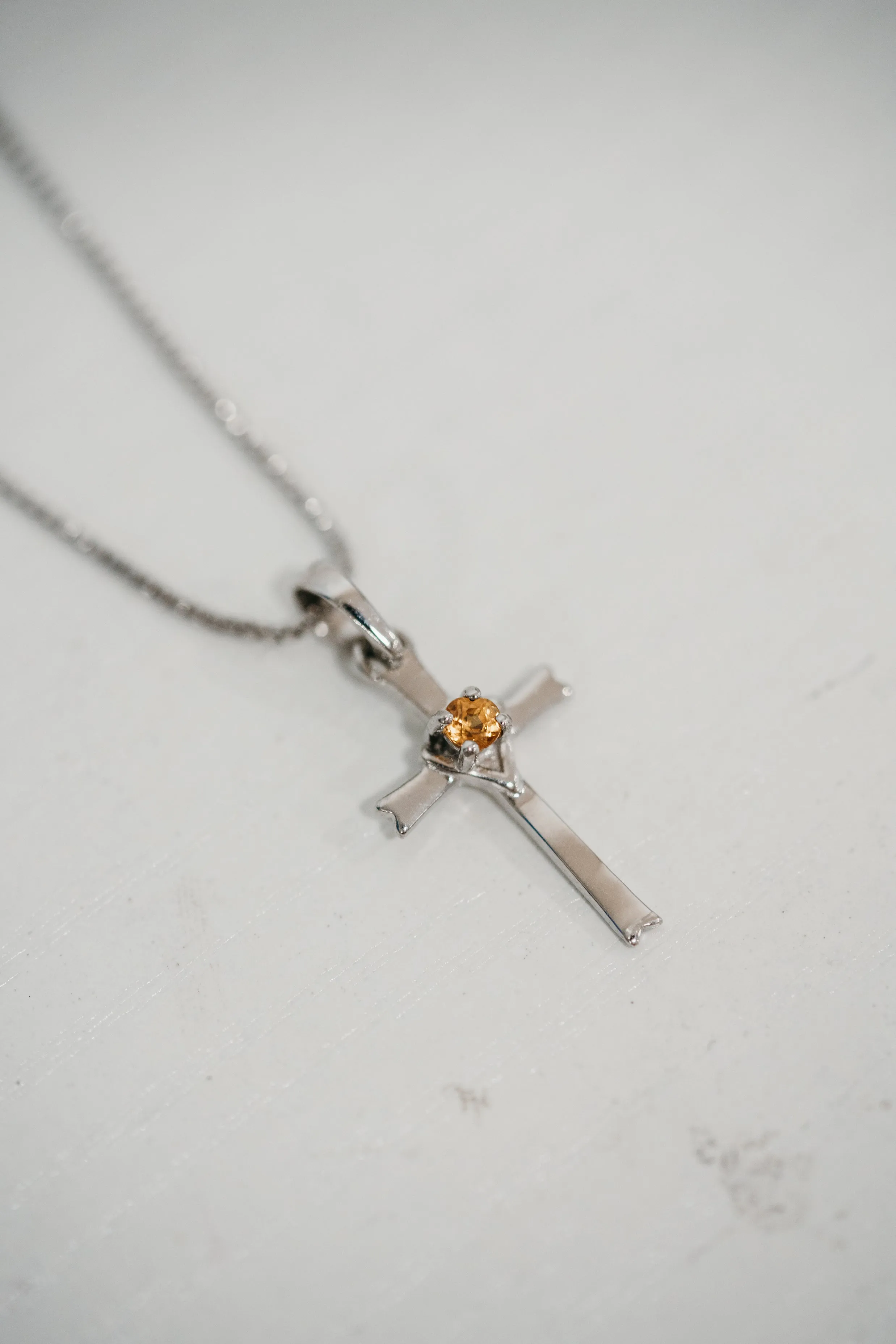 Colorful Cross Necklace sold by Goldie Lew product image thumbnail 5