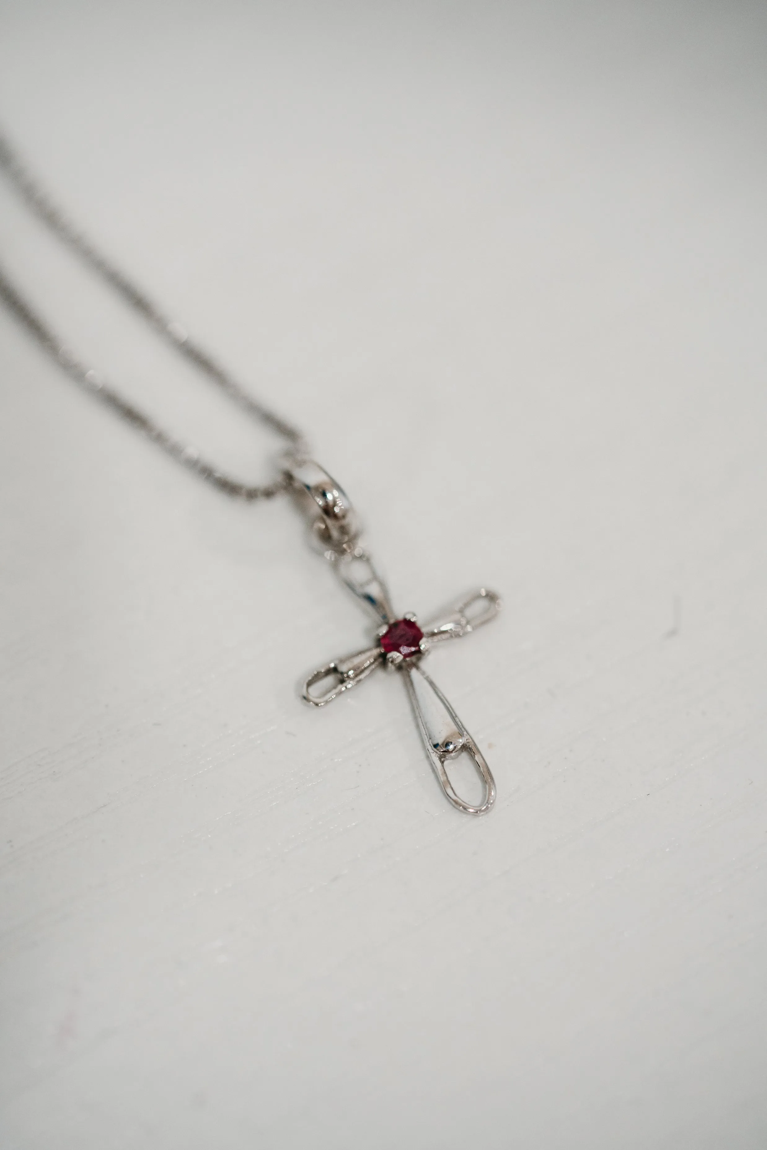 Colorful Cross Necklace sold by Goldie Lew product image thumbnail 4