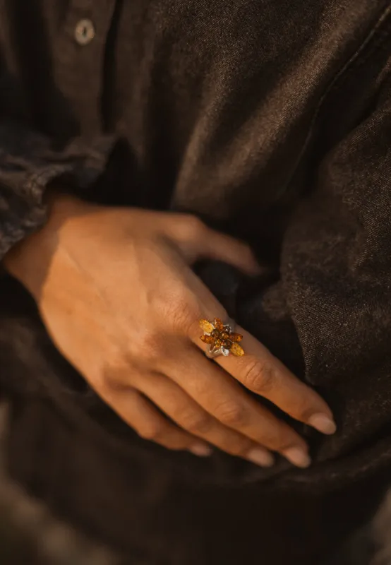 Zene Ring - FINAL SALE made by Goldie Lew