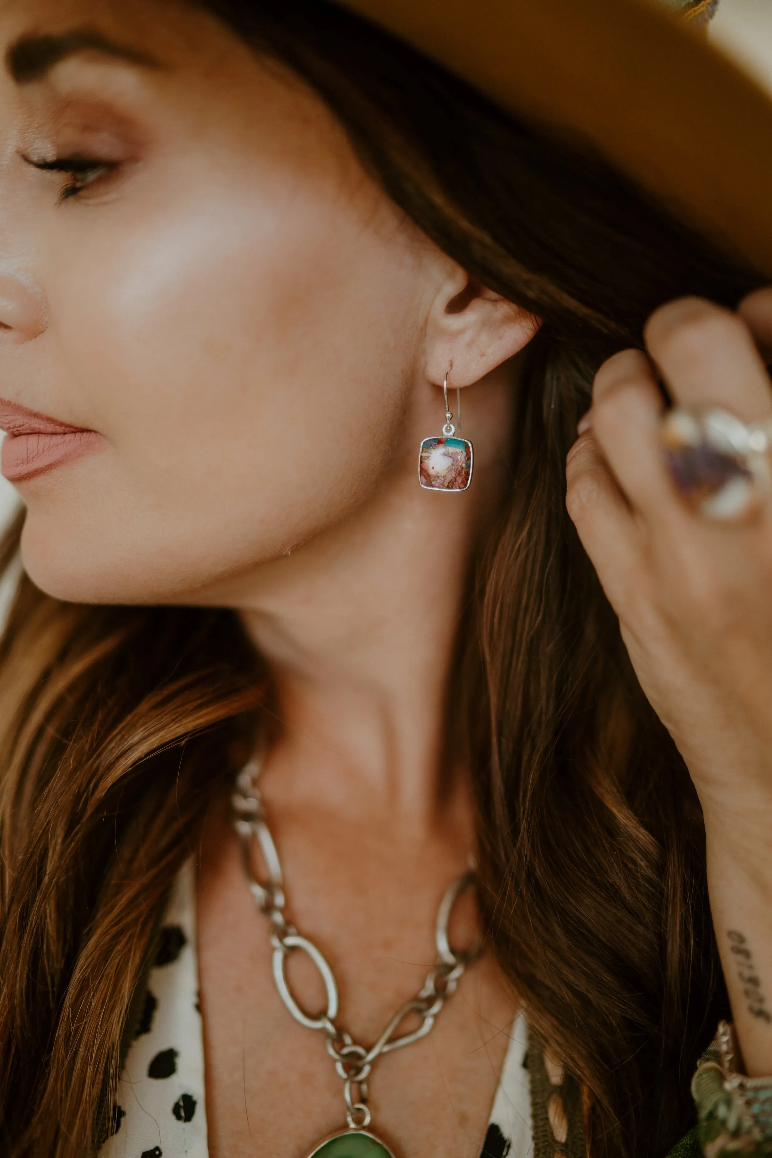 Celia Earrings | Small sold by Goldie Lew product image thumbnail 2